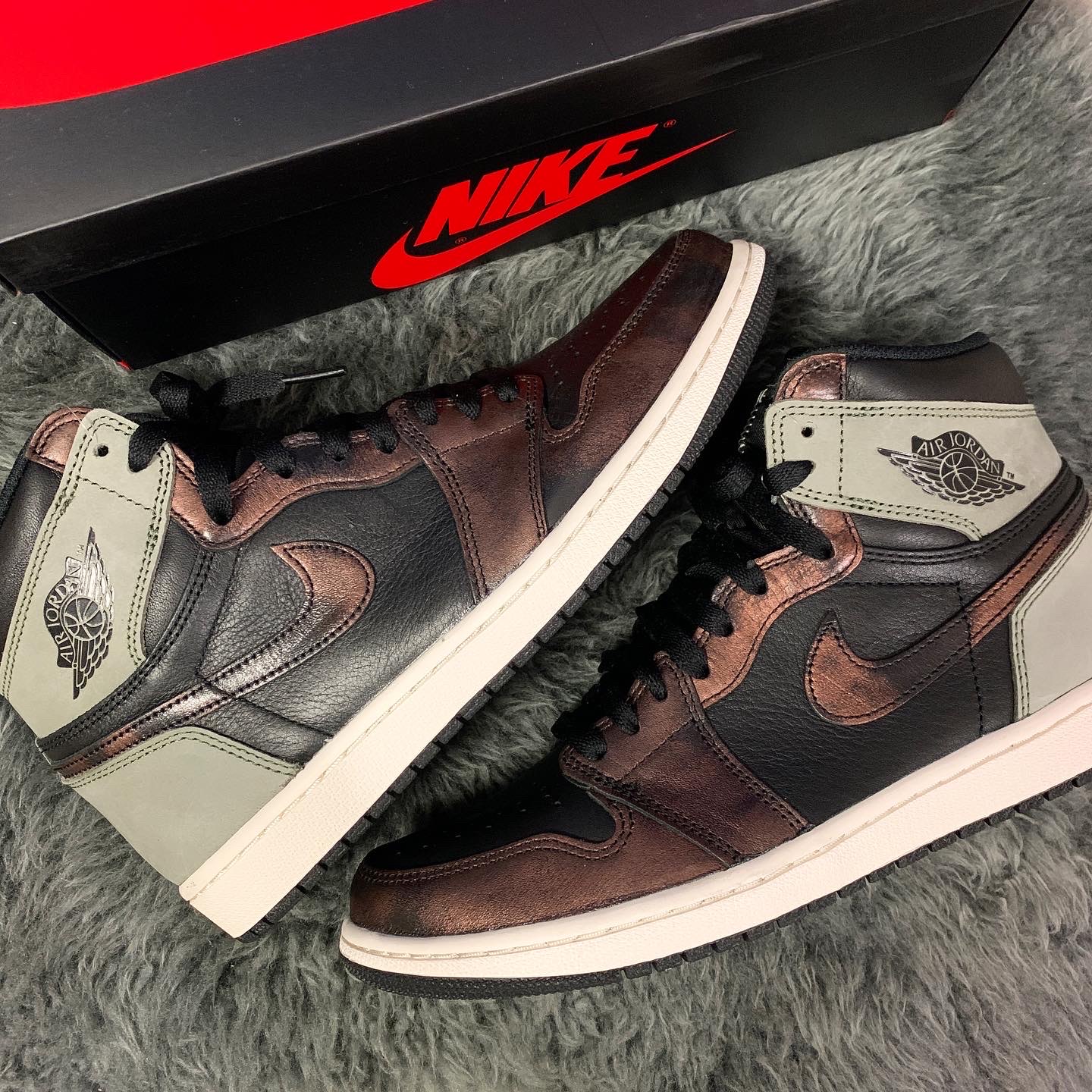 Jordan 1 Retro High OG Rust Shadow 착용 스타일