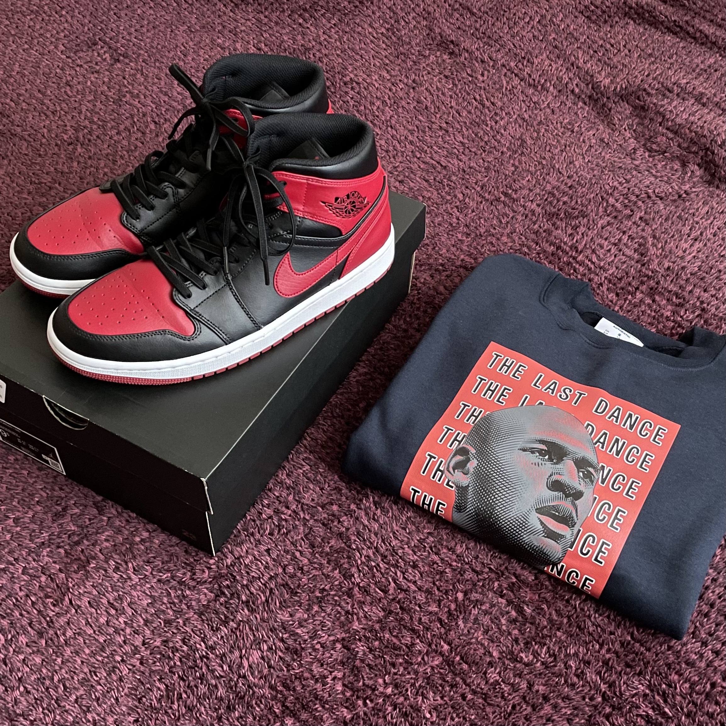 Jordan 1 Mid Bred Banned 2020 착용 스타일
