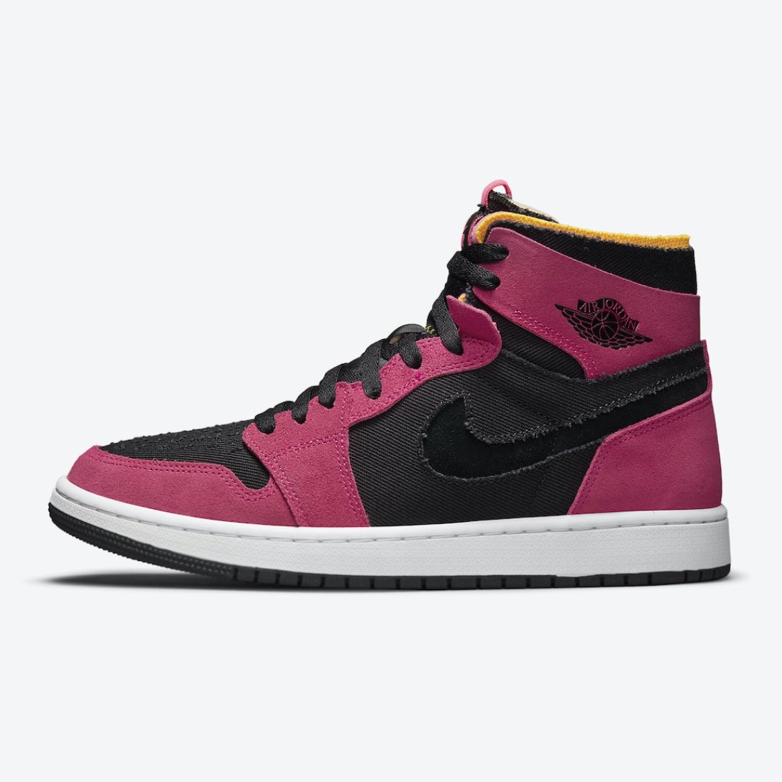 Jordan 1 Zoom Air CMFT Tropical Twist, (W) Jordan 1 Zoom Air CMFT Rust 착용 스타일 - 3