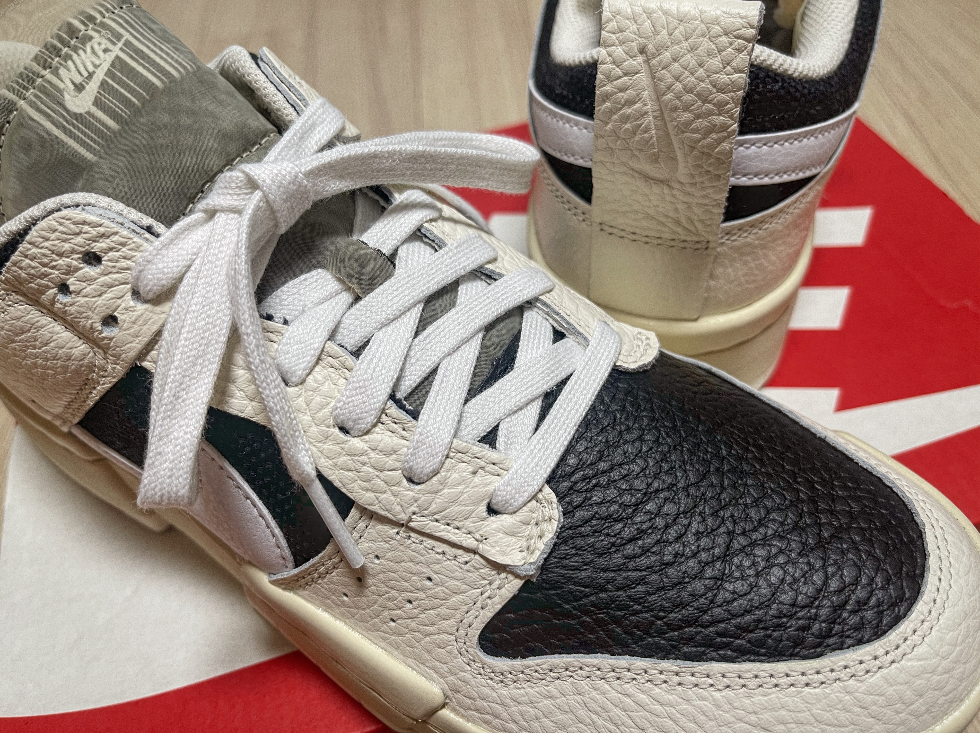 (W) Nike Dunk Low Disrupt Pale Ivory 착용 스타일 - 3