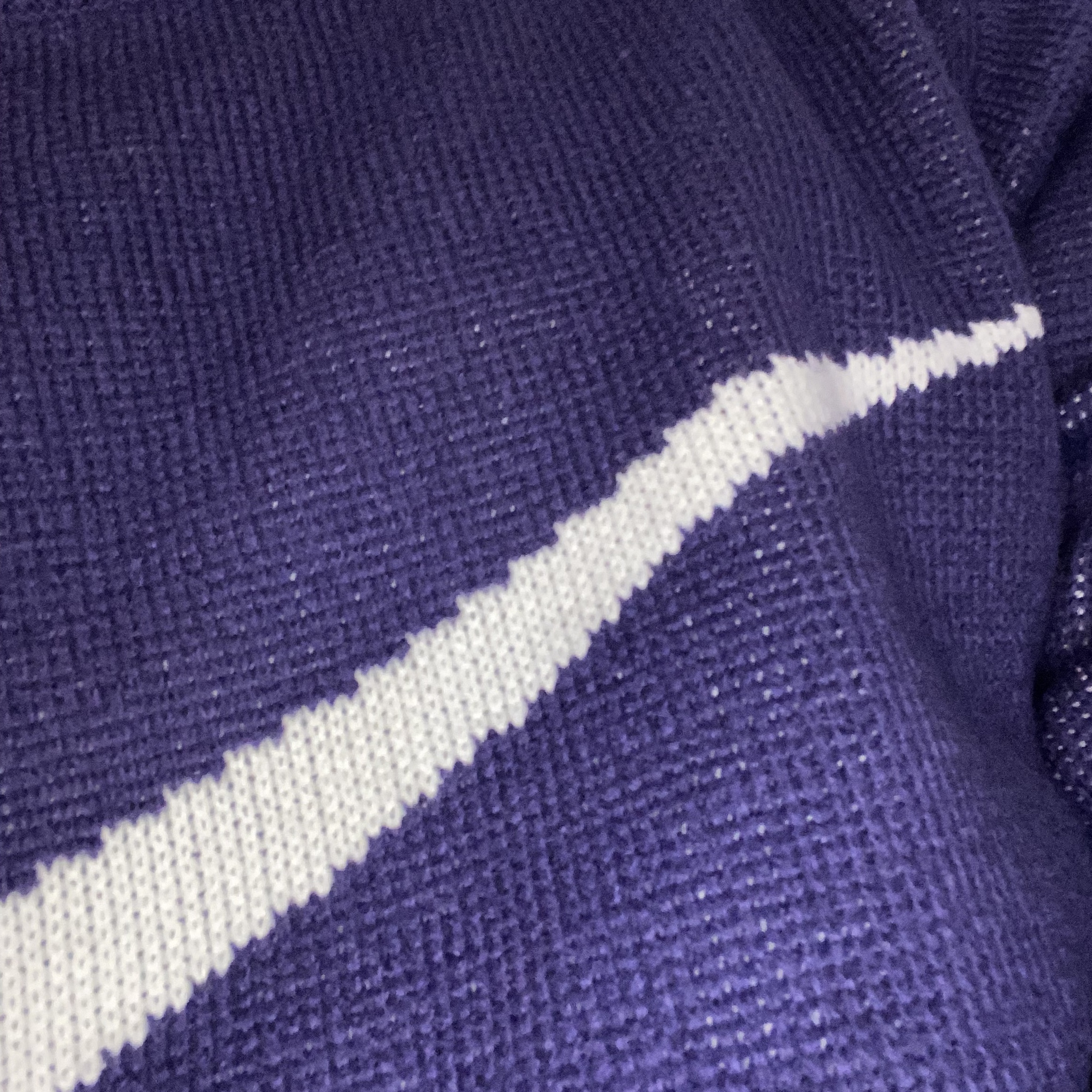 Supreme x Nike Swoosh Sweater Purple - 19SS, Converse x Play Comme des Garcons Chuck 70 Ox Black 착용 스타일 - 1