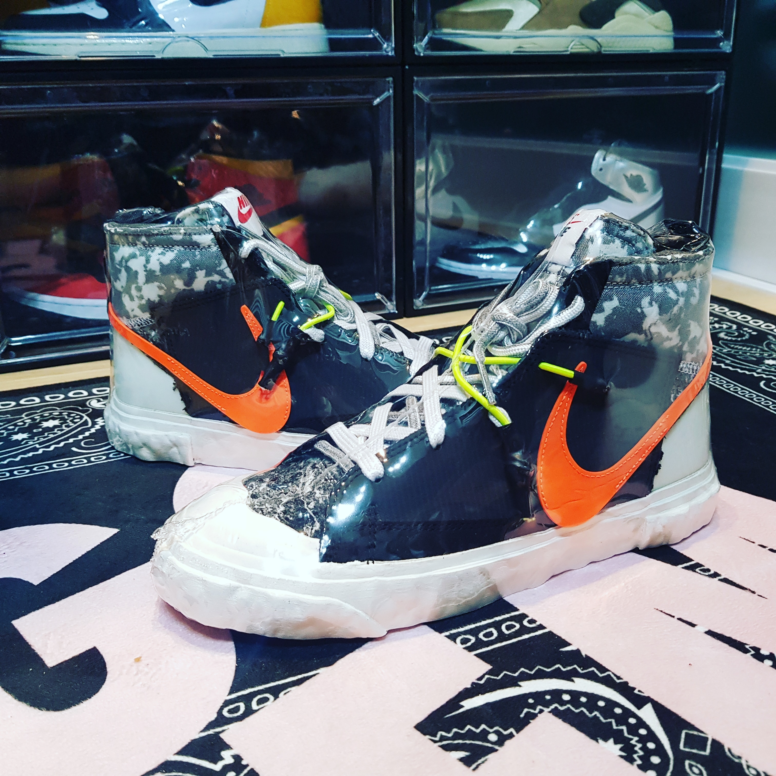 Nike x Readymade Blazer Mid Black 착용 스타일