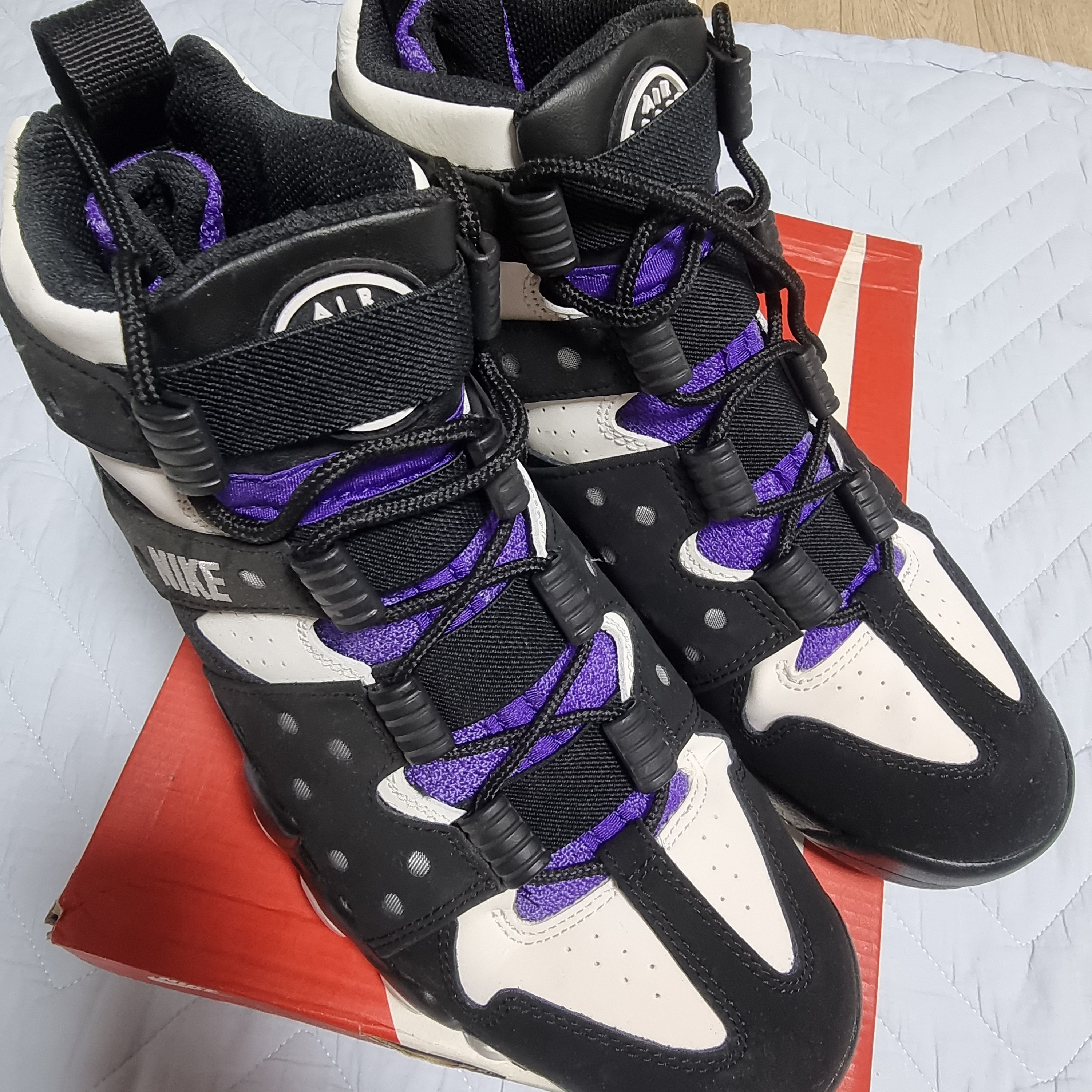 Nike Air Max 2 CB 94 Black Purple 2015 착용 스타일 - 1