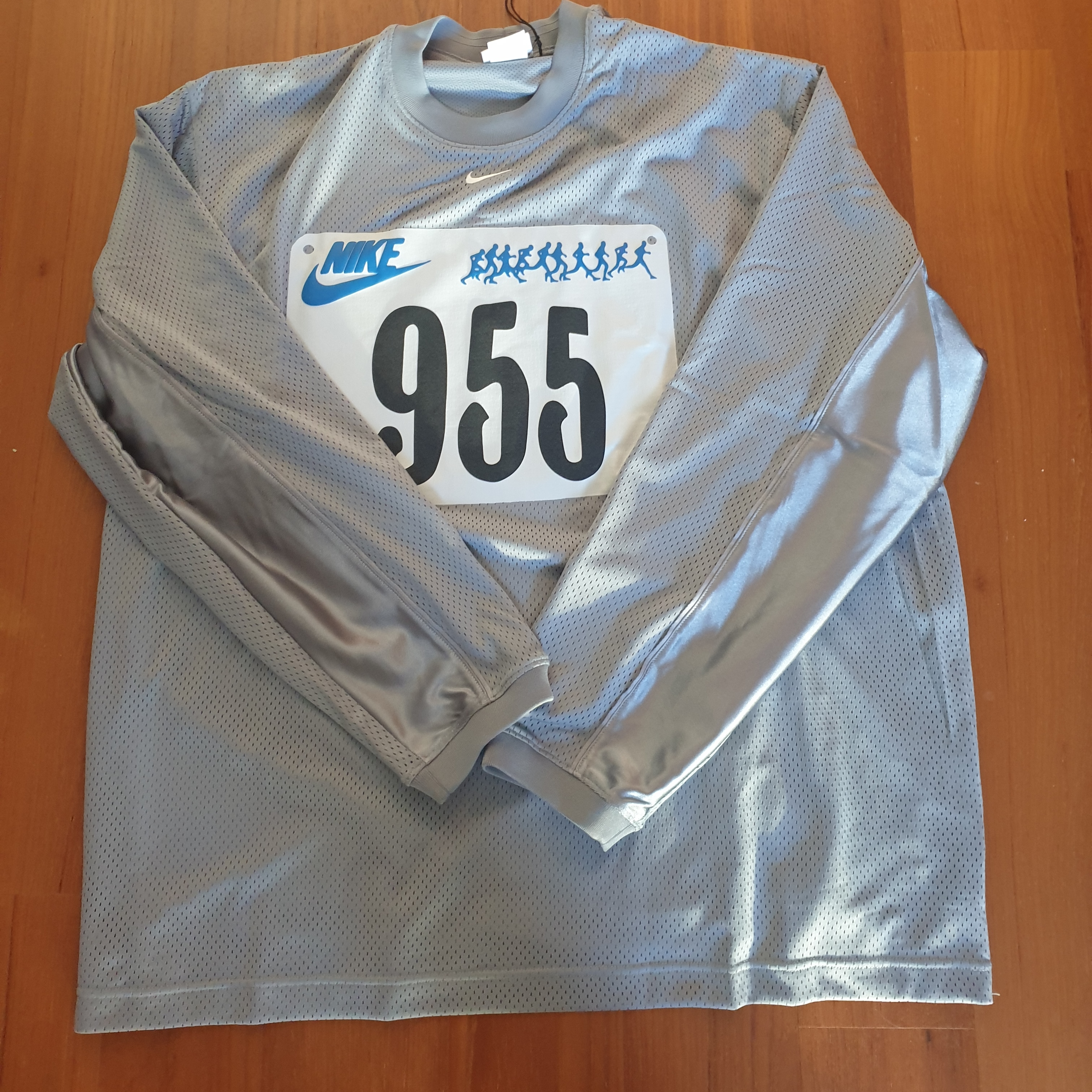 Nike x Cactus Plant Flea Market L/S Jersey Grey - US/EU 착용 스타일 - 1