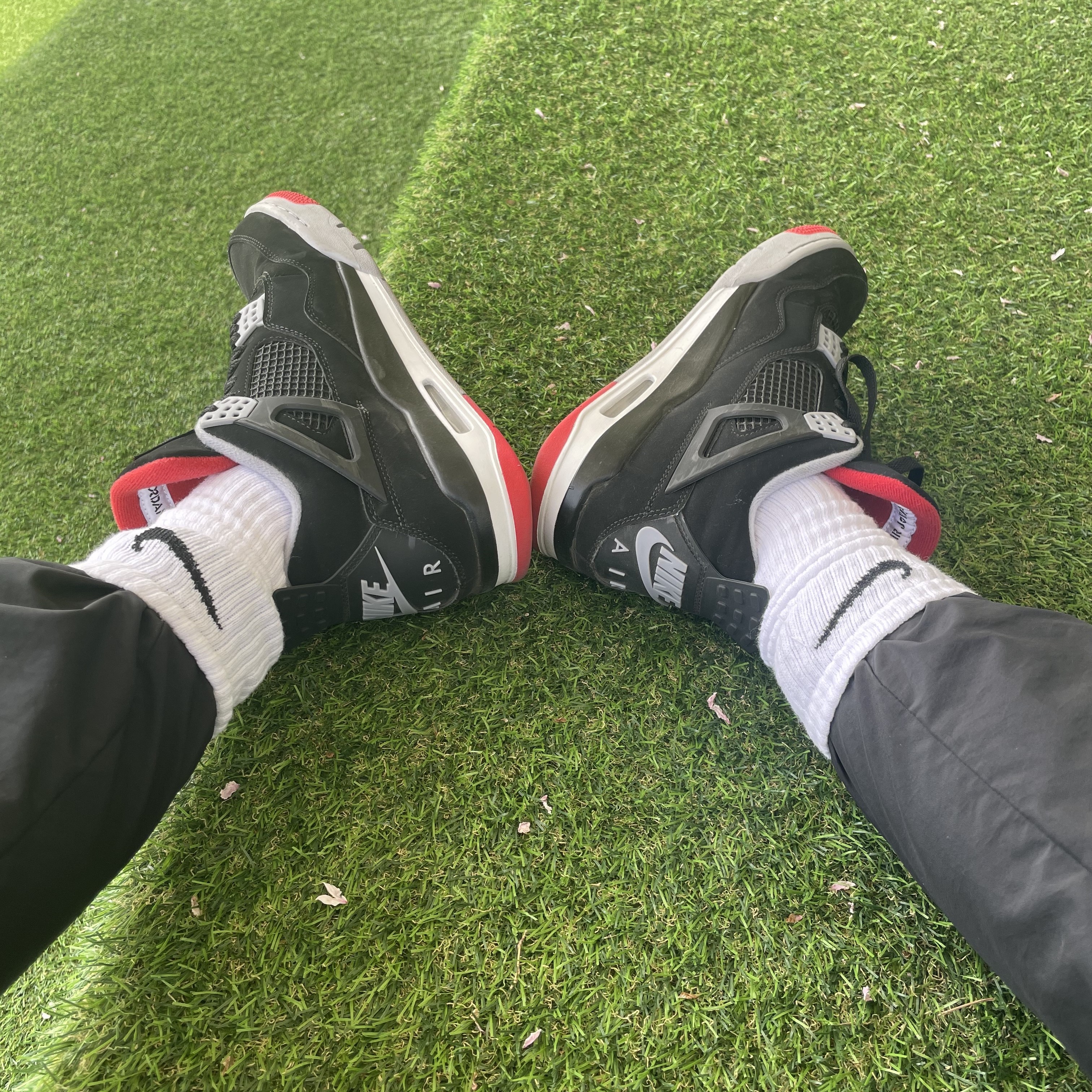 Jordan 4 Retro Bred 2019 착용 스타일