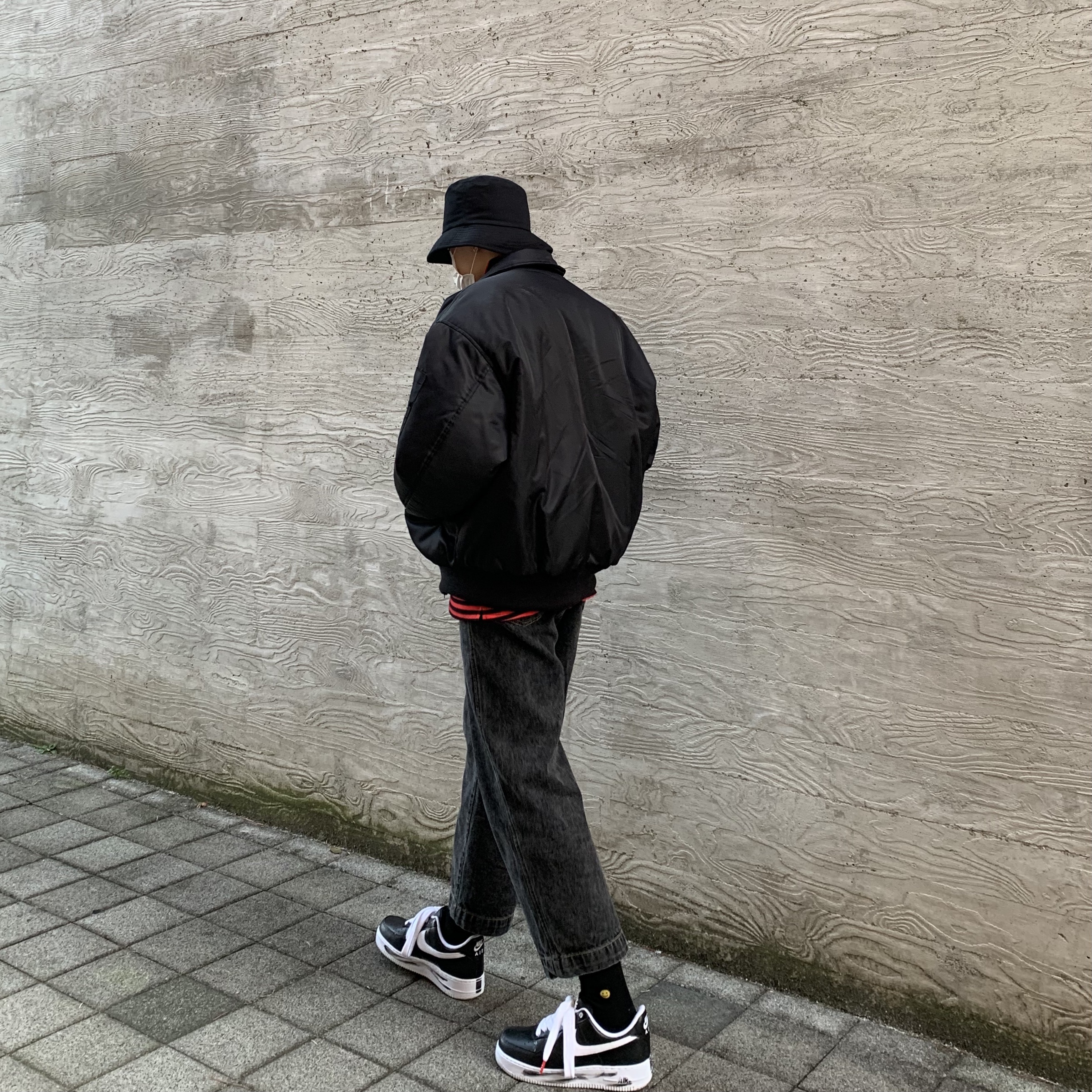 Nike x Peaceminusone Air Force 1 Low Para-Noise 착용 스타일 - 3