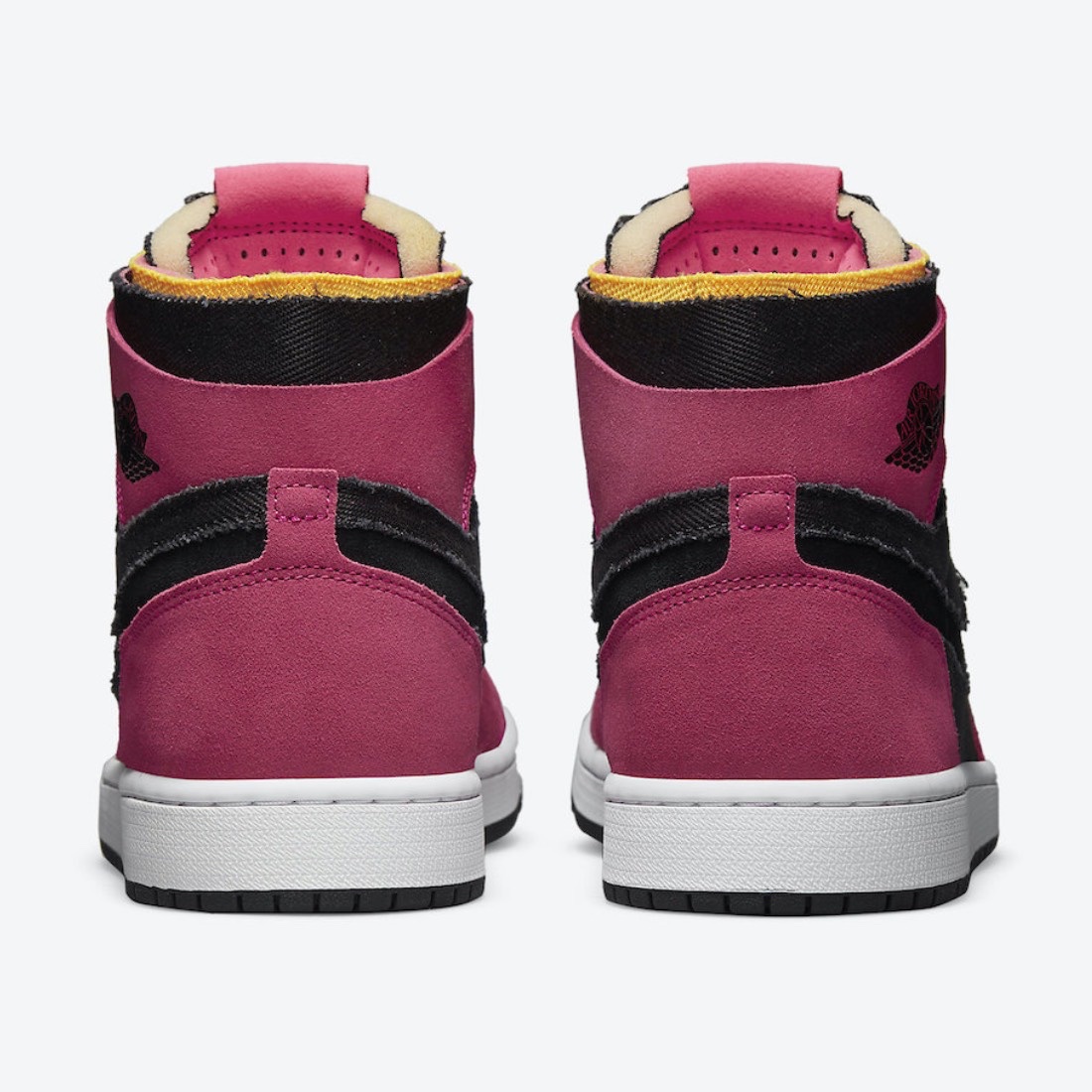 Jordan 1 Zoom Air CMFT Tropical Twist, (W) Jordan 1 Zoom Air CMFT Rust 착용 스타일 - 4