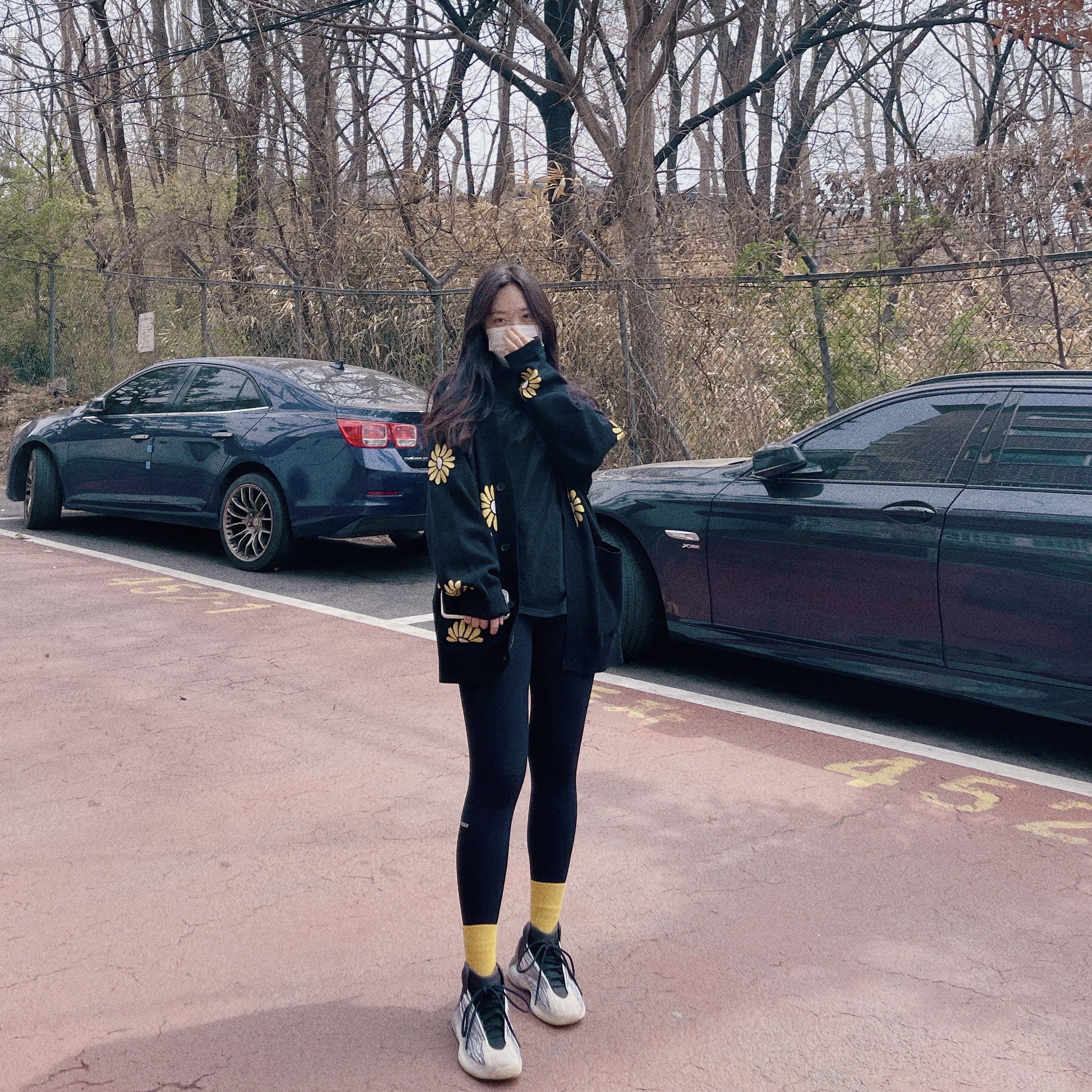 Adidas Yeezy QNTM Lifestyle 착용 스타일