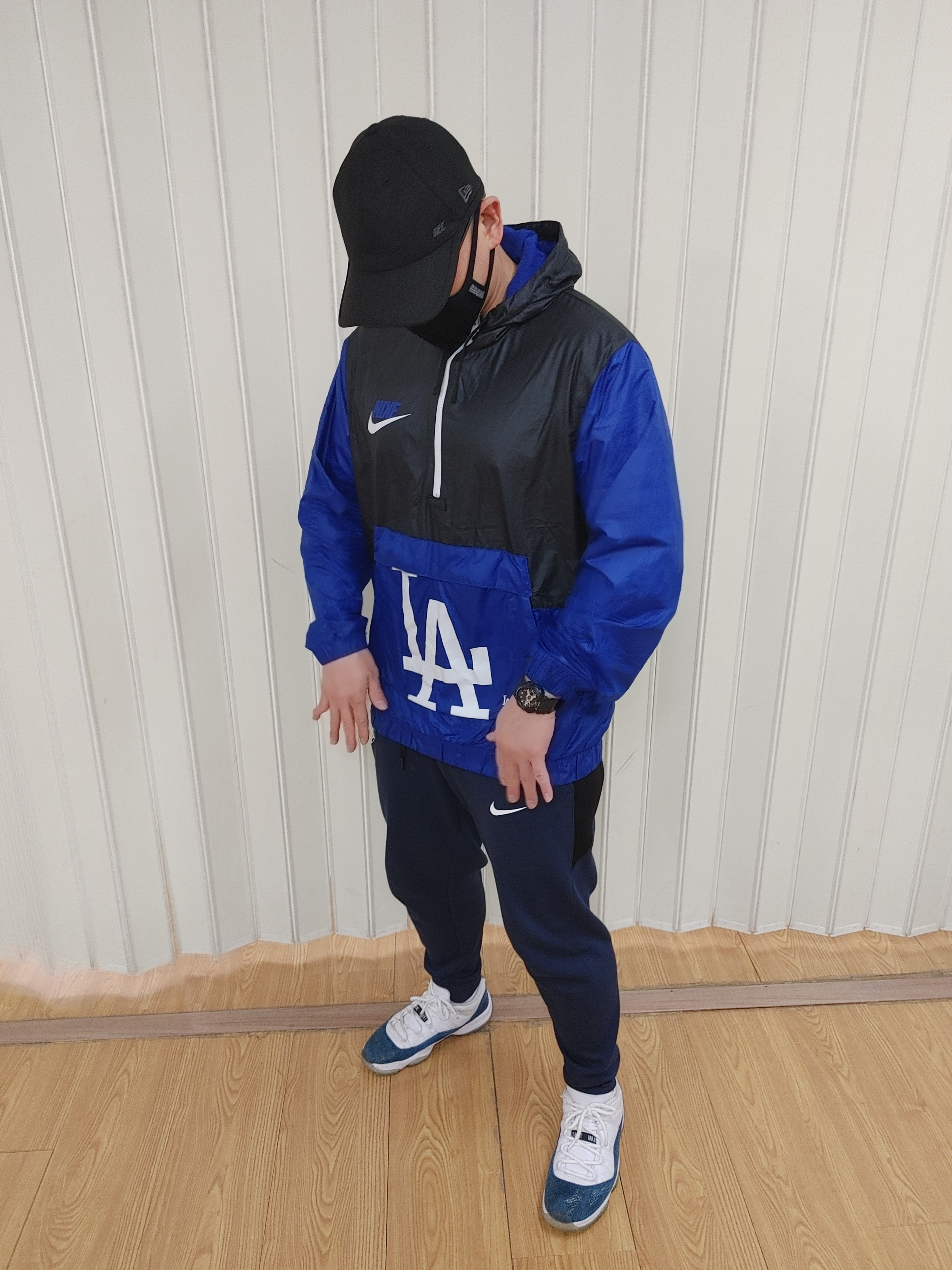Jordan 11 Retro Low Navy Snakeskin 2019 착용 스타일 - 2