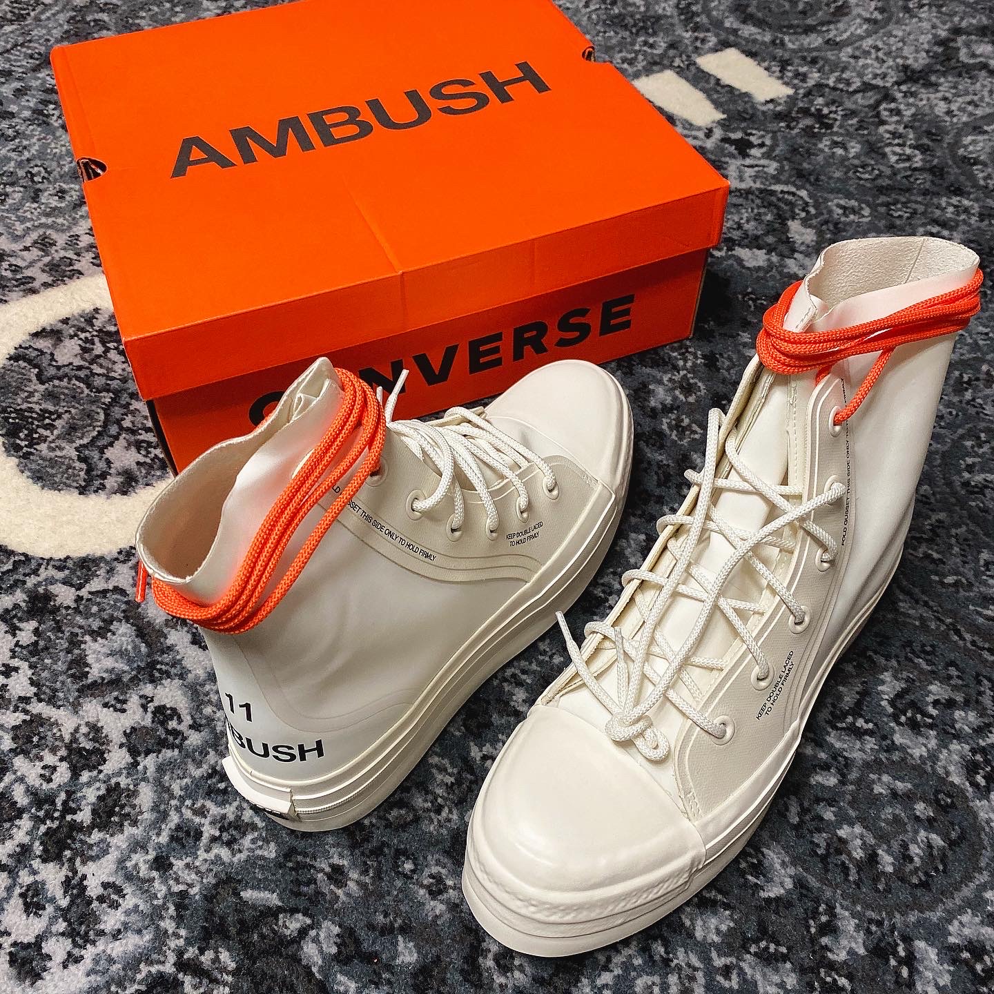 Converse x Ambush Chuck 70 Hi White 착용 스타일