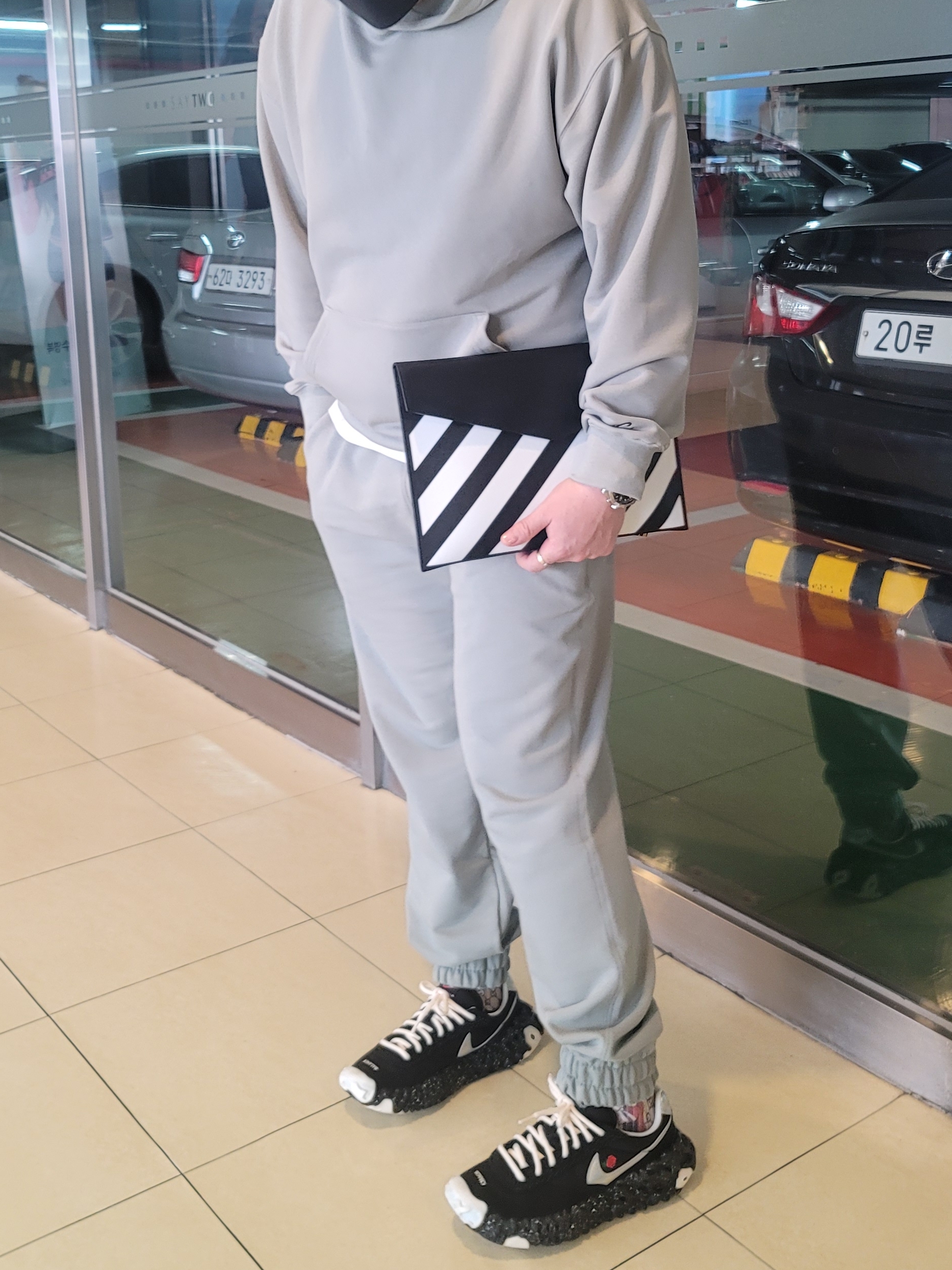 Nike x Undercover Overbreak SP Black 착용 스타일