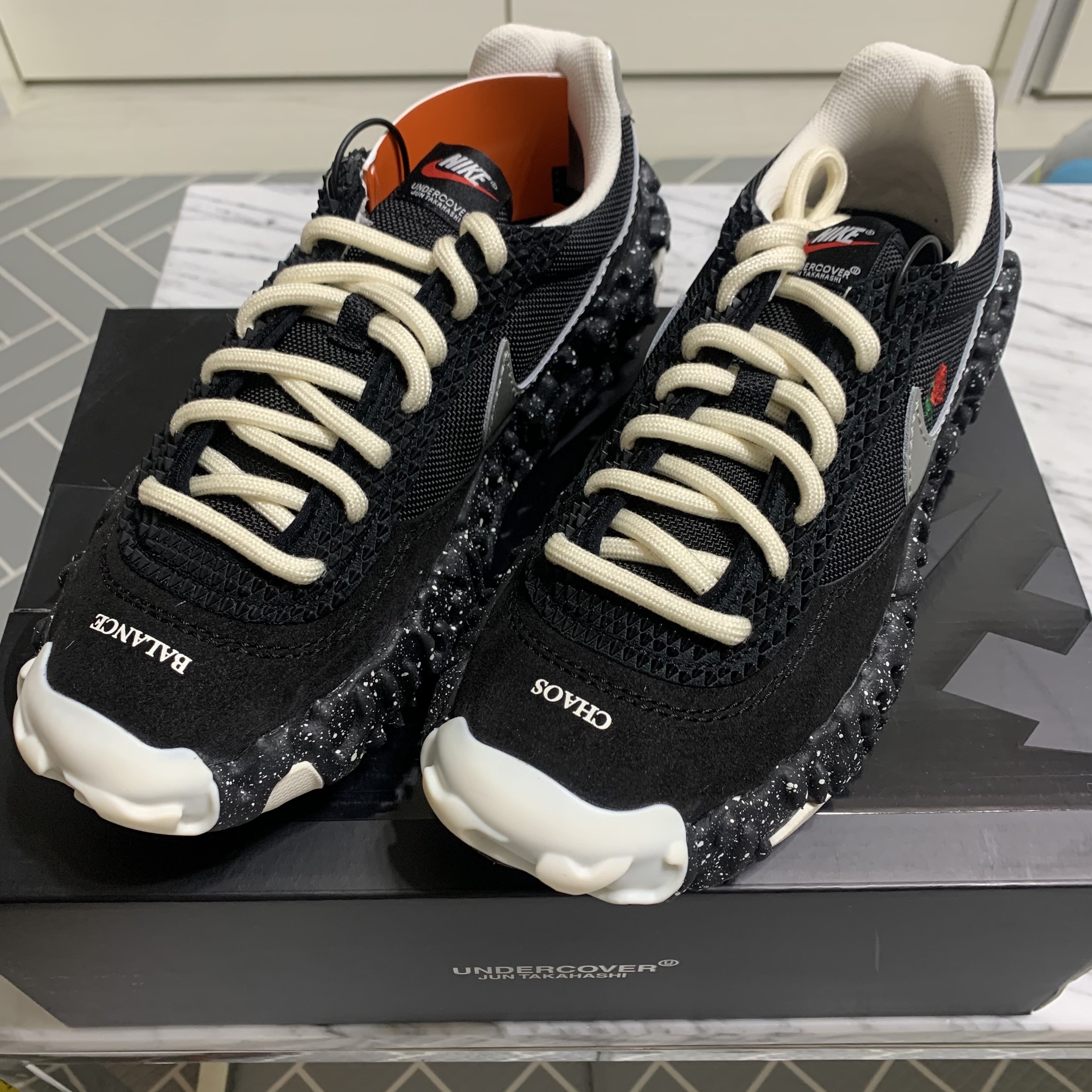Nike x Undercover Overbreak SP Black 착용 스타일 - 1