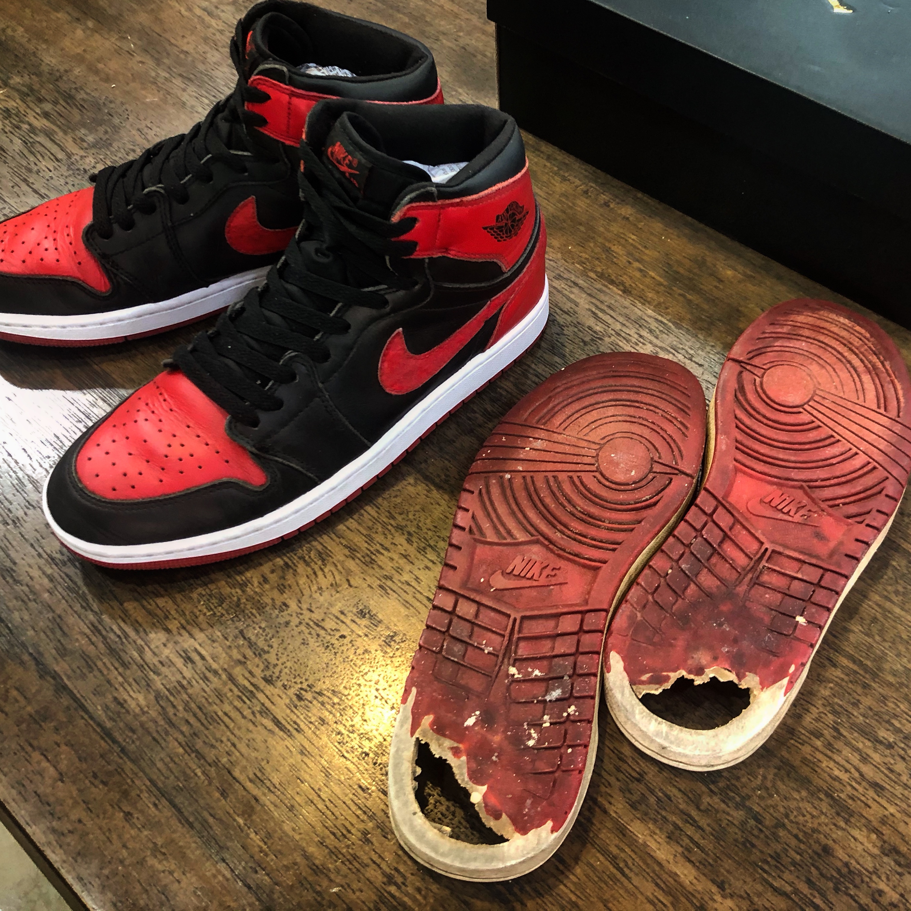Jordan 1 Retro Bred 2001 착용 스타일
