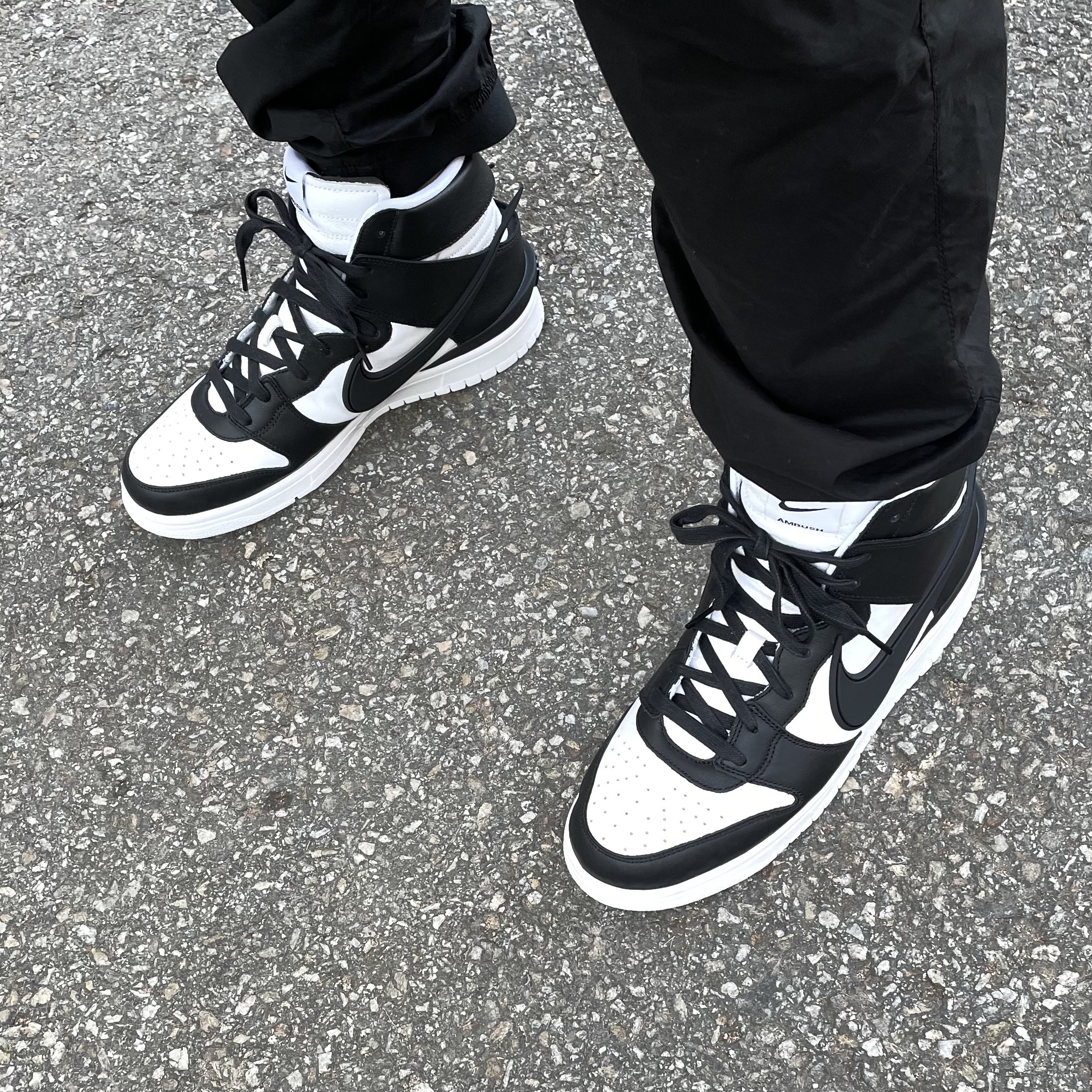 Nike x Ambush Dunk High Black 착용 스타일