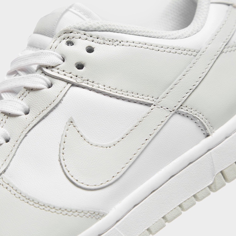 (W) Nike Dunk Low Photon Dust, Nike Dunk High Retro Vast Grey 착용 스타일 - 4