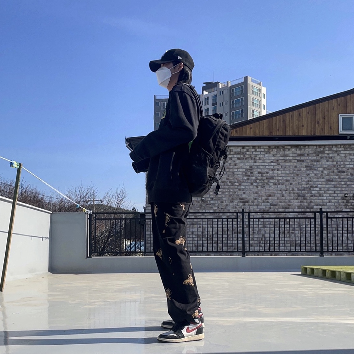 Jordan 1 Retro High OG Gym Red 착용 스타일
