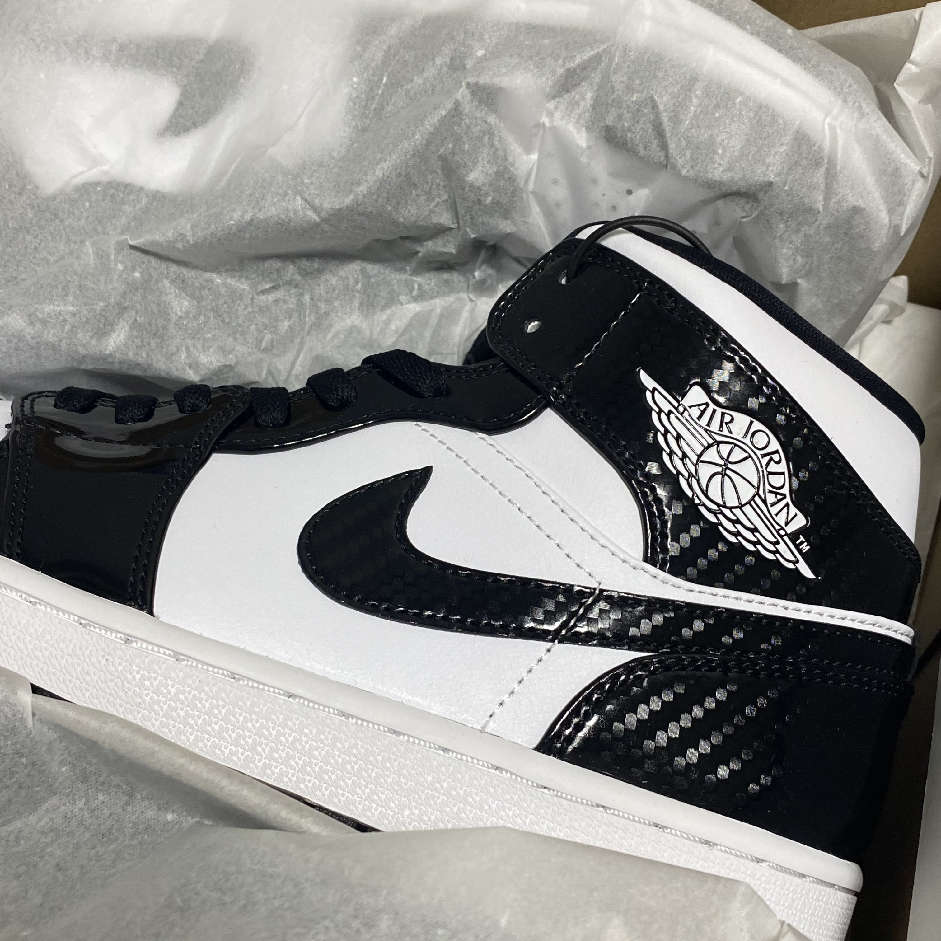 Jordan 1 Mid SE ASW Black 착용 스타일