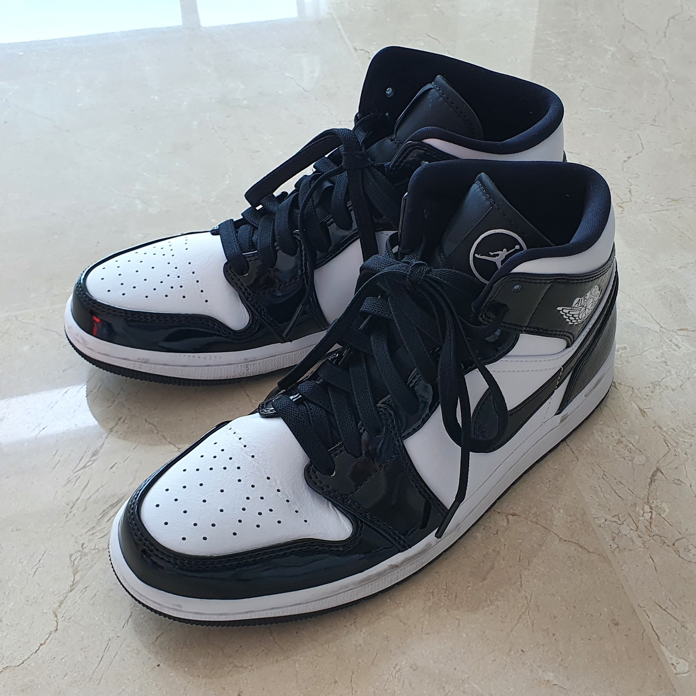 Jordan 1 Mid SE ASW Black 착용 스타일 - 1