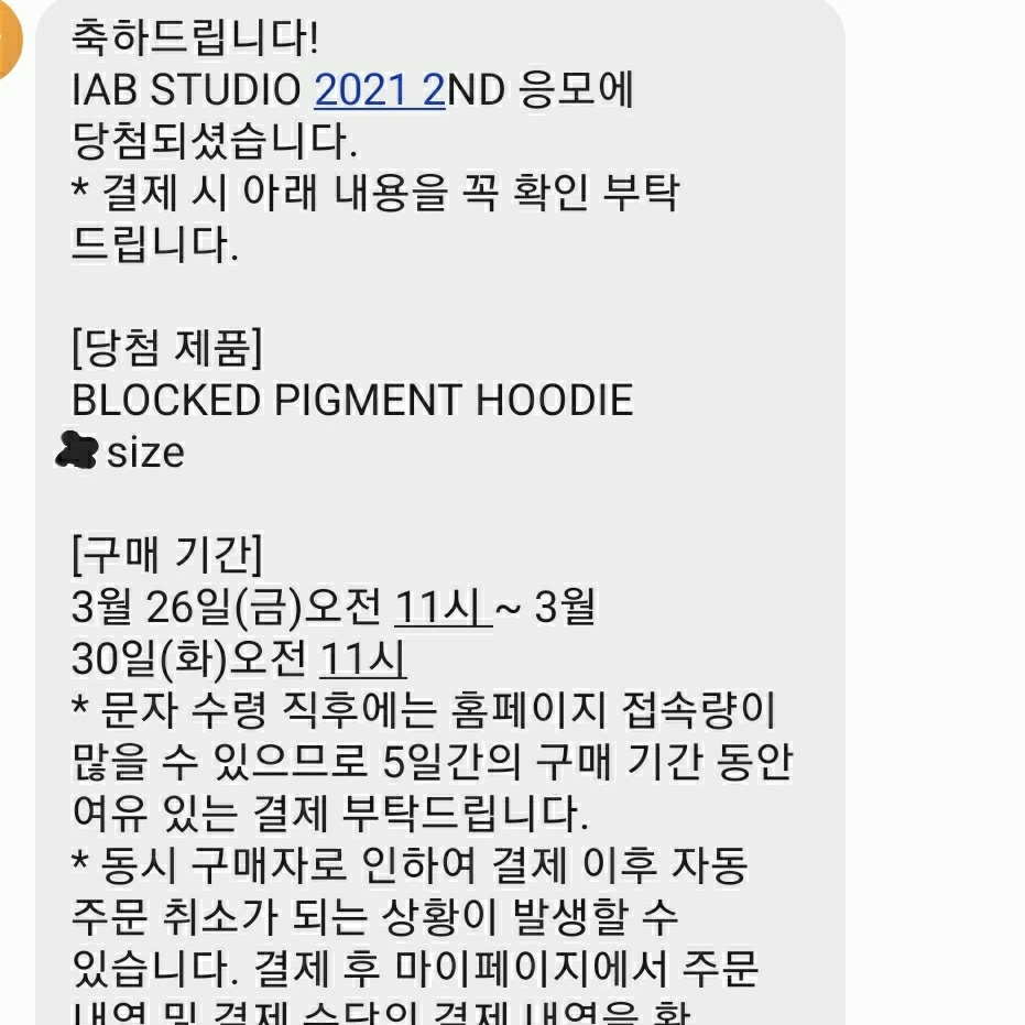 IAB Studio Blocked Pigment Hoodie Black 착용 스타일 - 4