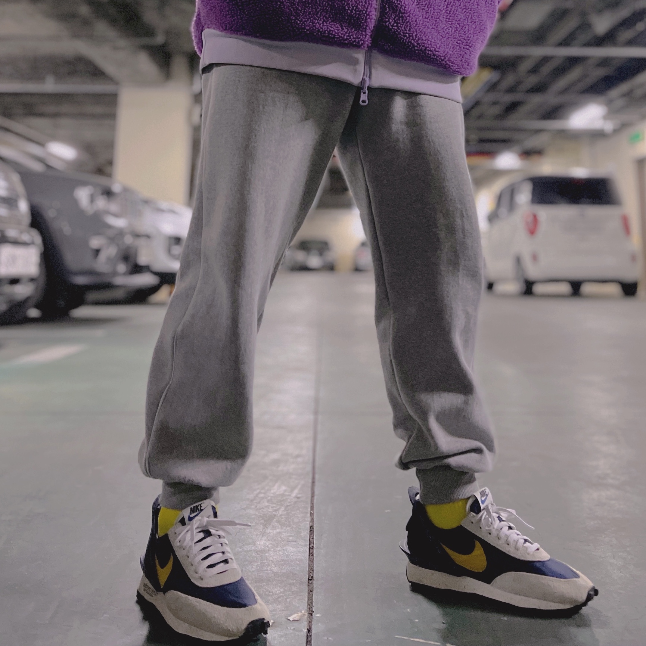 (W) Nike x Undercover Daybreak Obsidian 착용 스타일