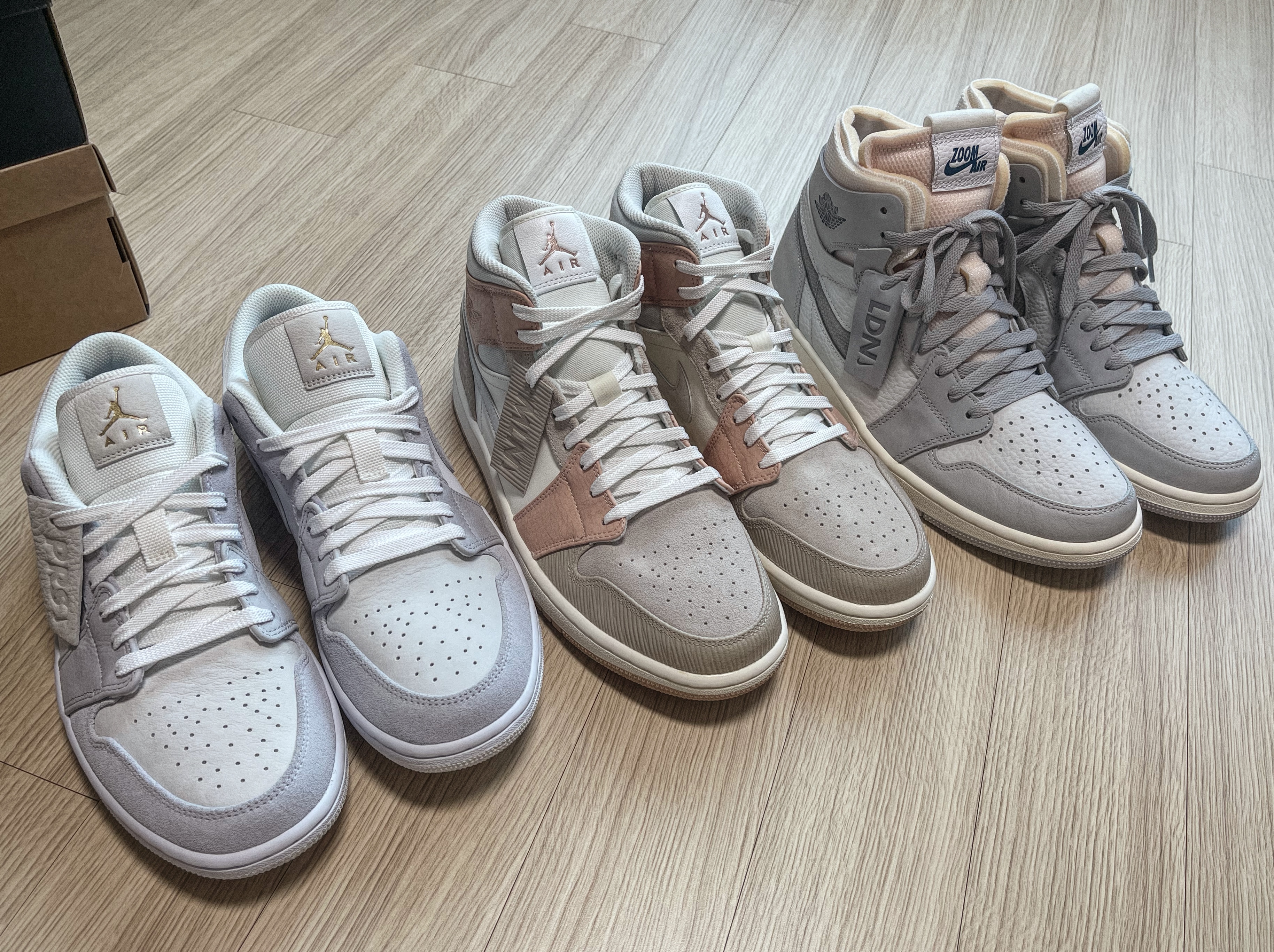 Jordan 1 Low Paris, Jordan 1 Mid Milan 착용 스타일