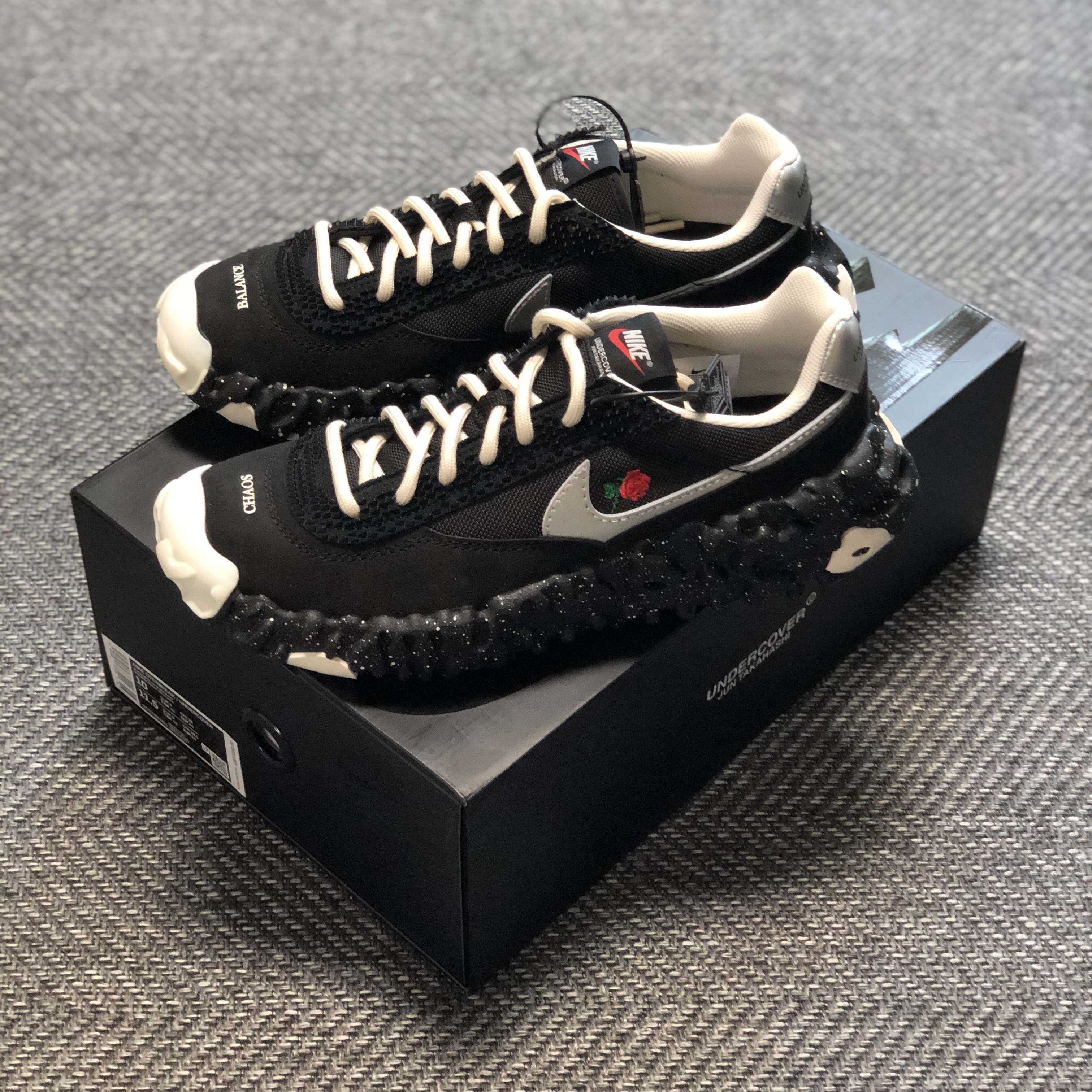 Nike x Undercover Overbreak SP Black 착용 스타일