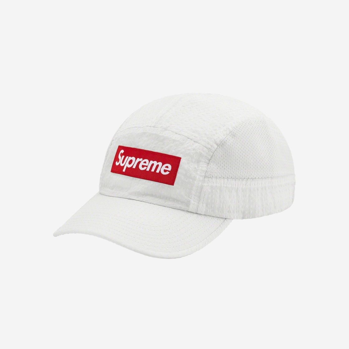 슈프림 메쉬 시어서커 캠프캡 화이트 - 21SS | Supreme | KREAM