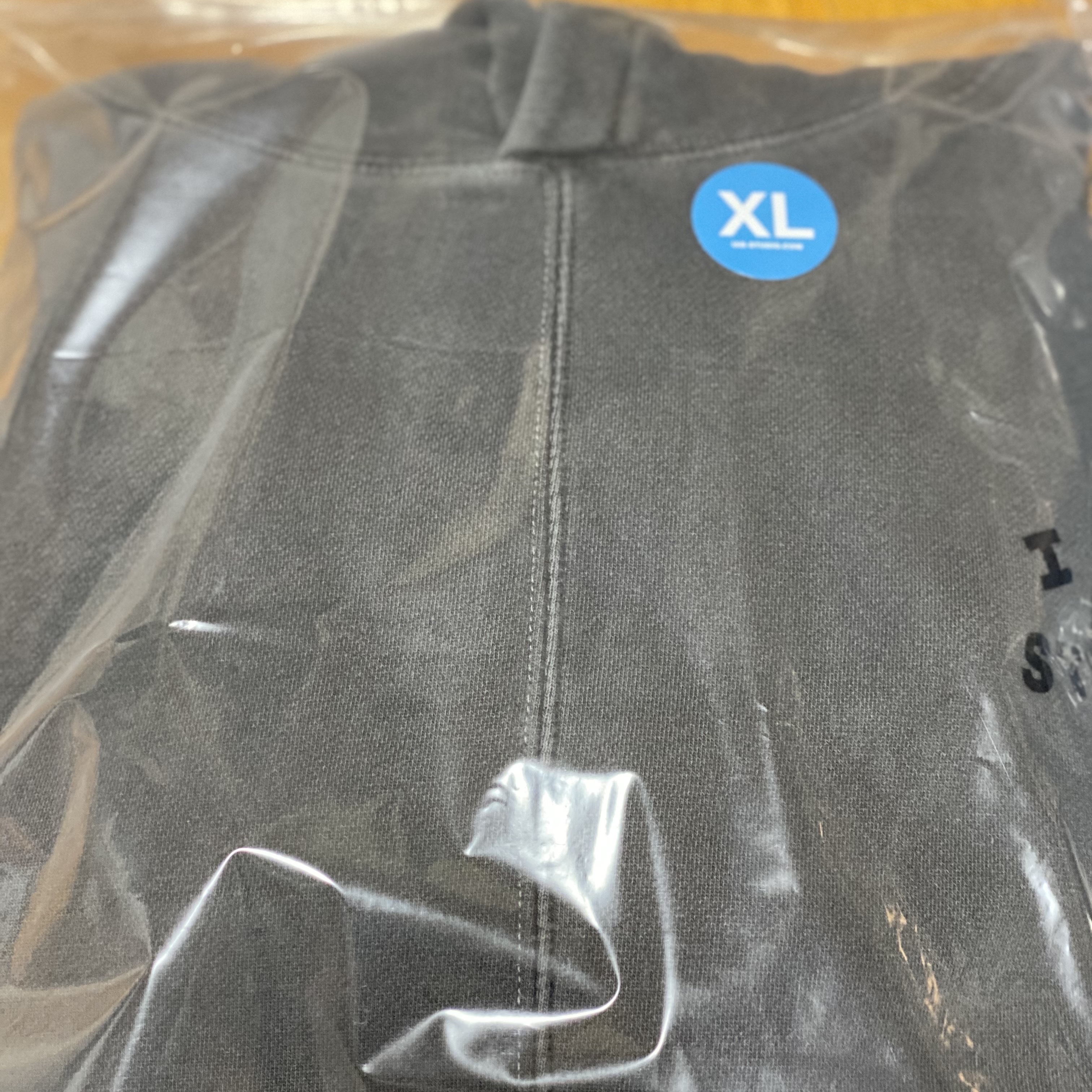 IAB Studio Blocked Pigment Hoodie Black, IAB Studio Woven Hoodie Black 착용 스타일 - 1