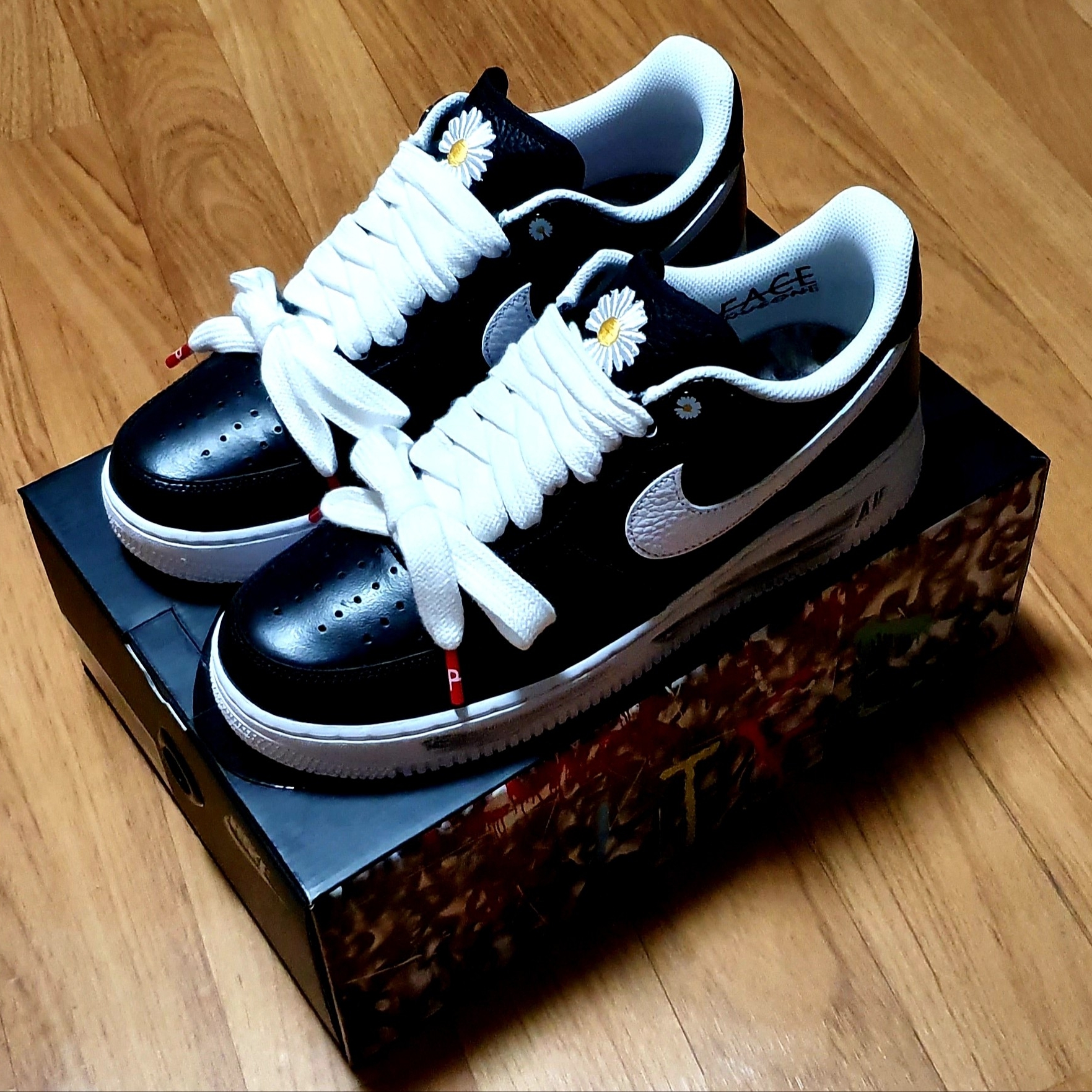Nike x Peaceminusone Air Force 1 Low Para-Noise 착용 스타일 - 2