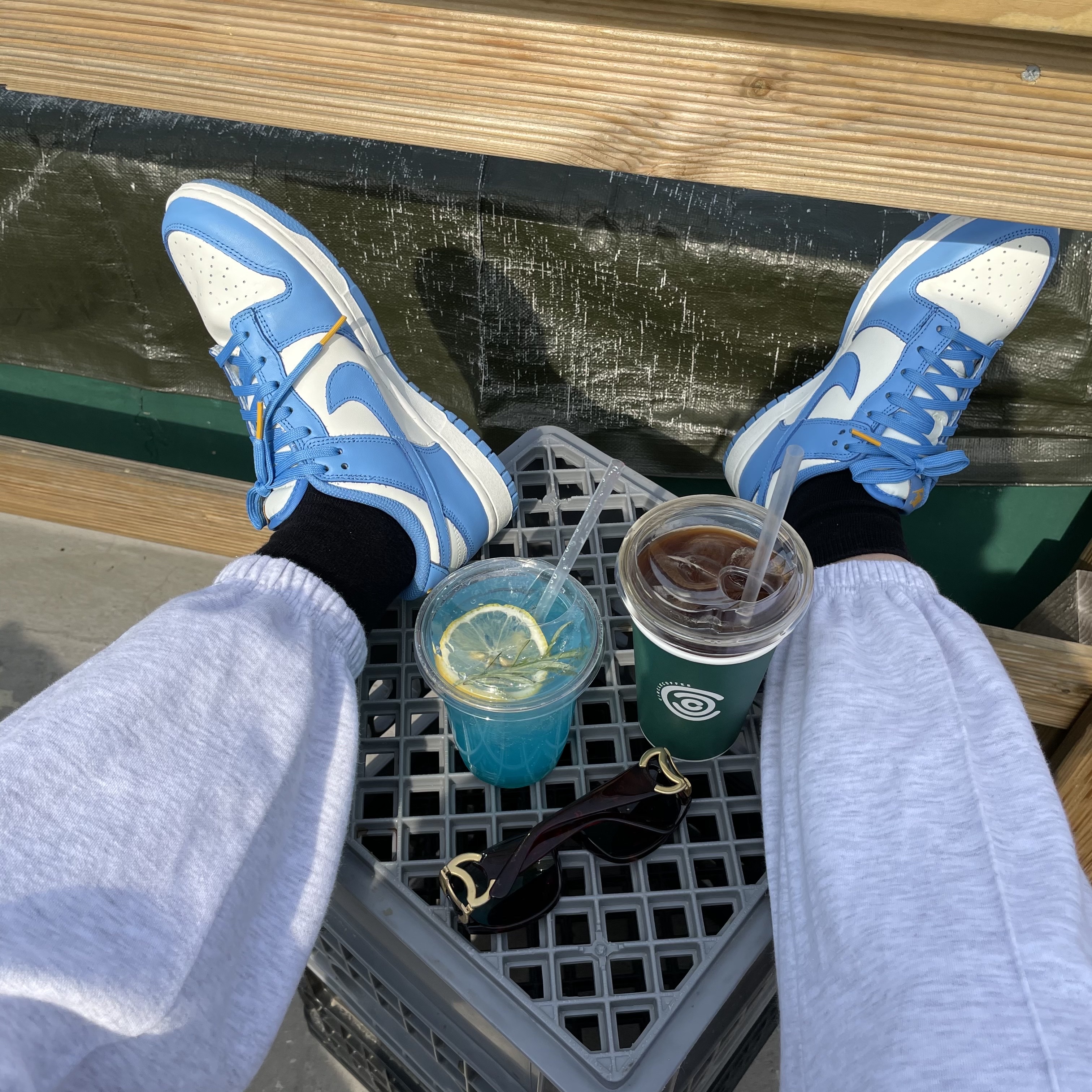 (W) Nike Dunk Low Coast 착용 스타일