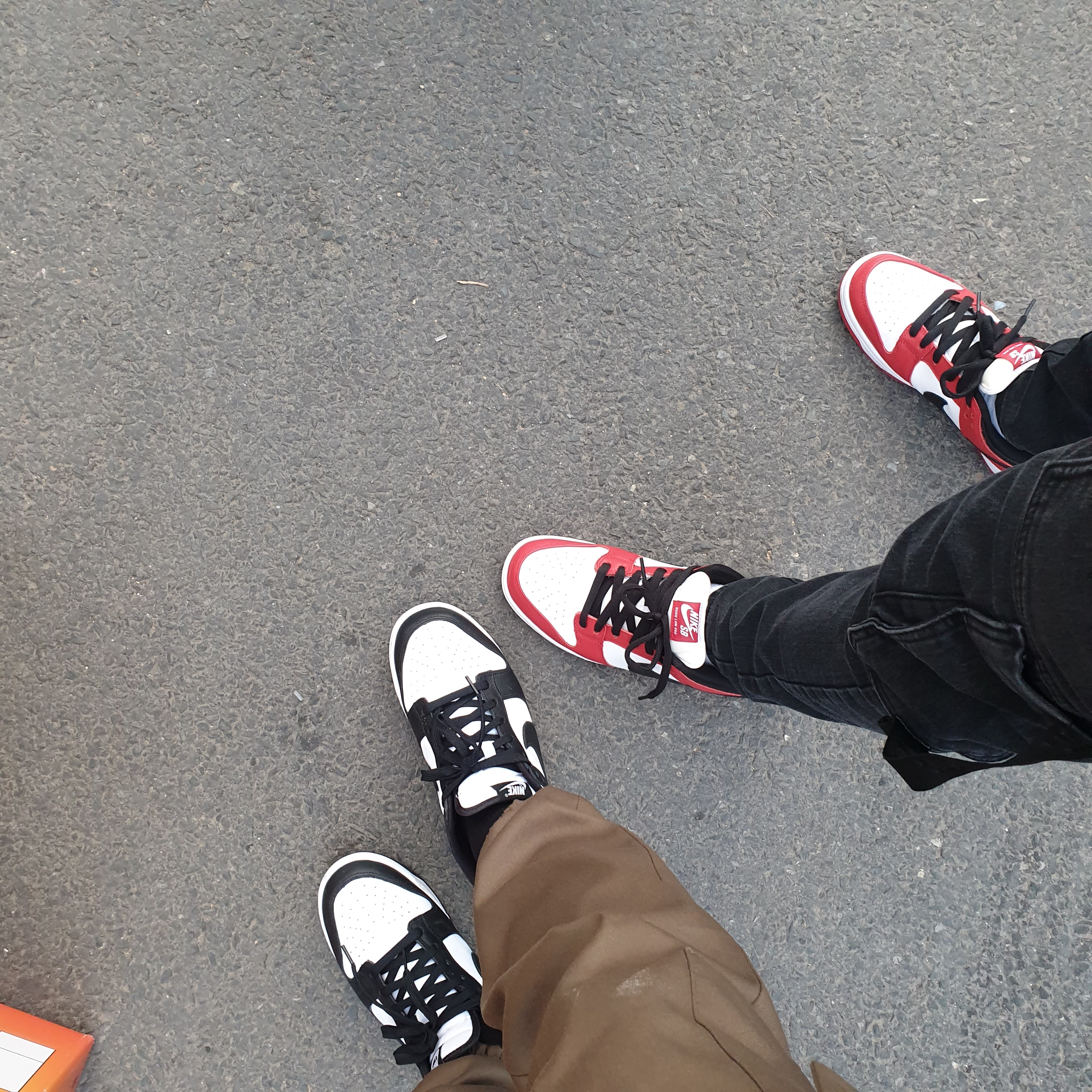 Nike Dunk Low Retro Black, Nike SB Dunk Low Pro Chicago 착용 스타일