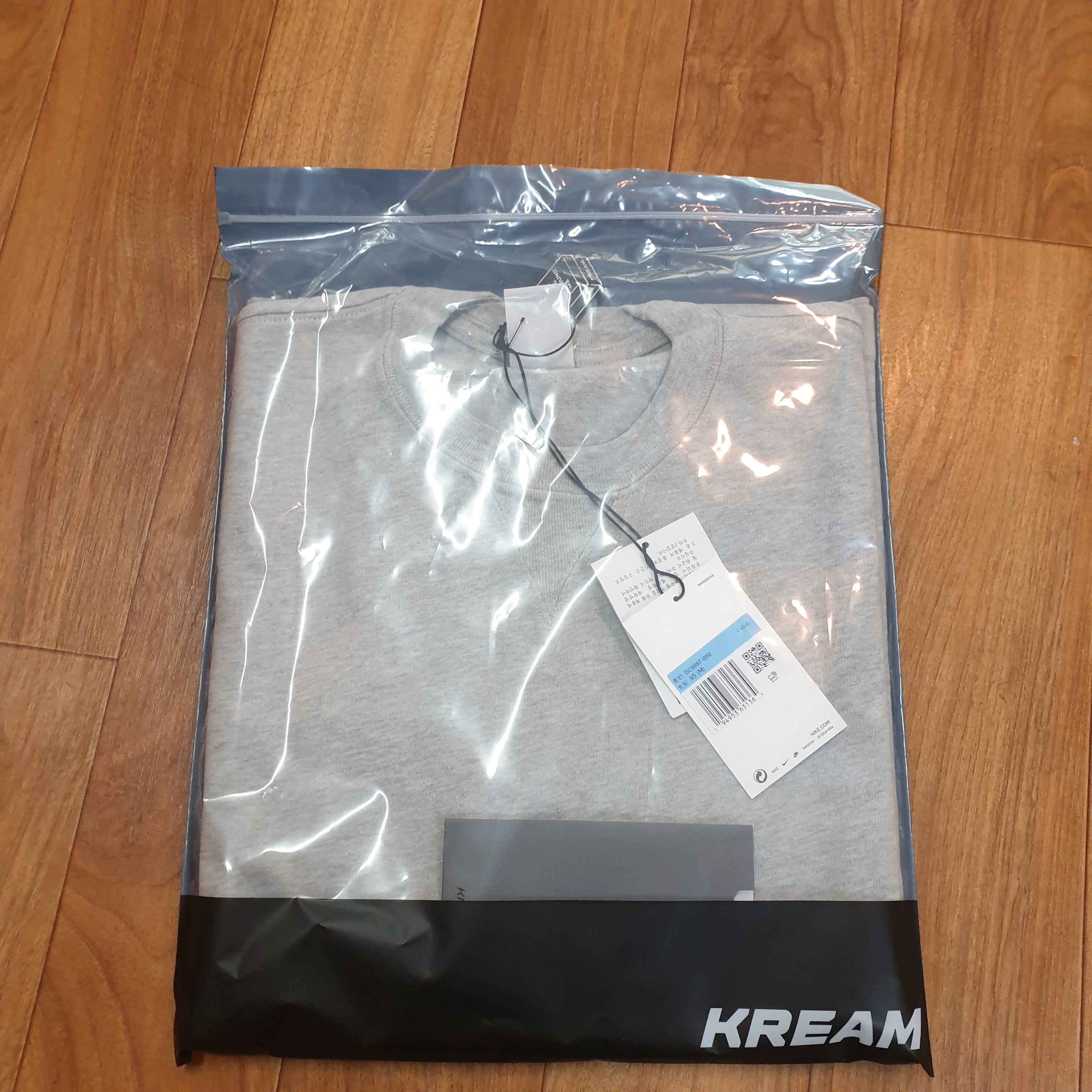 Nike x Kim Jones Oversized T-Shirt Grey Heather - Asia 착용 스타일 - 2