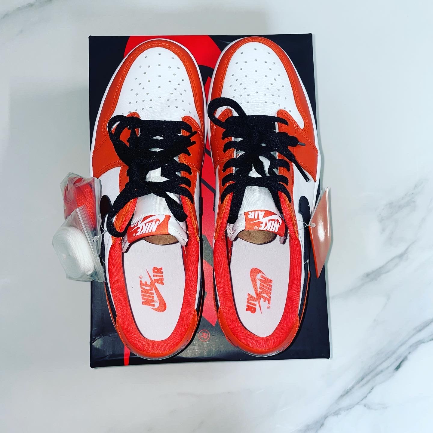 Jordan 1 Low OG Starfish 착용 스타일 - 3