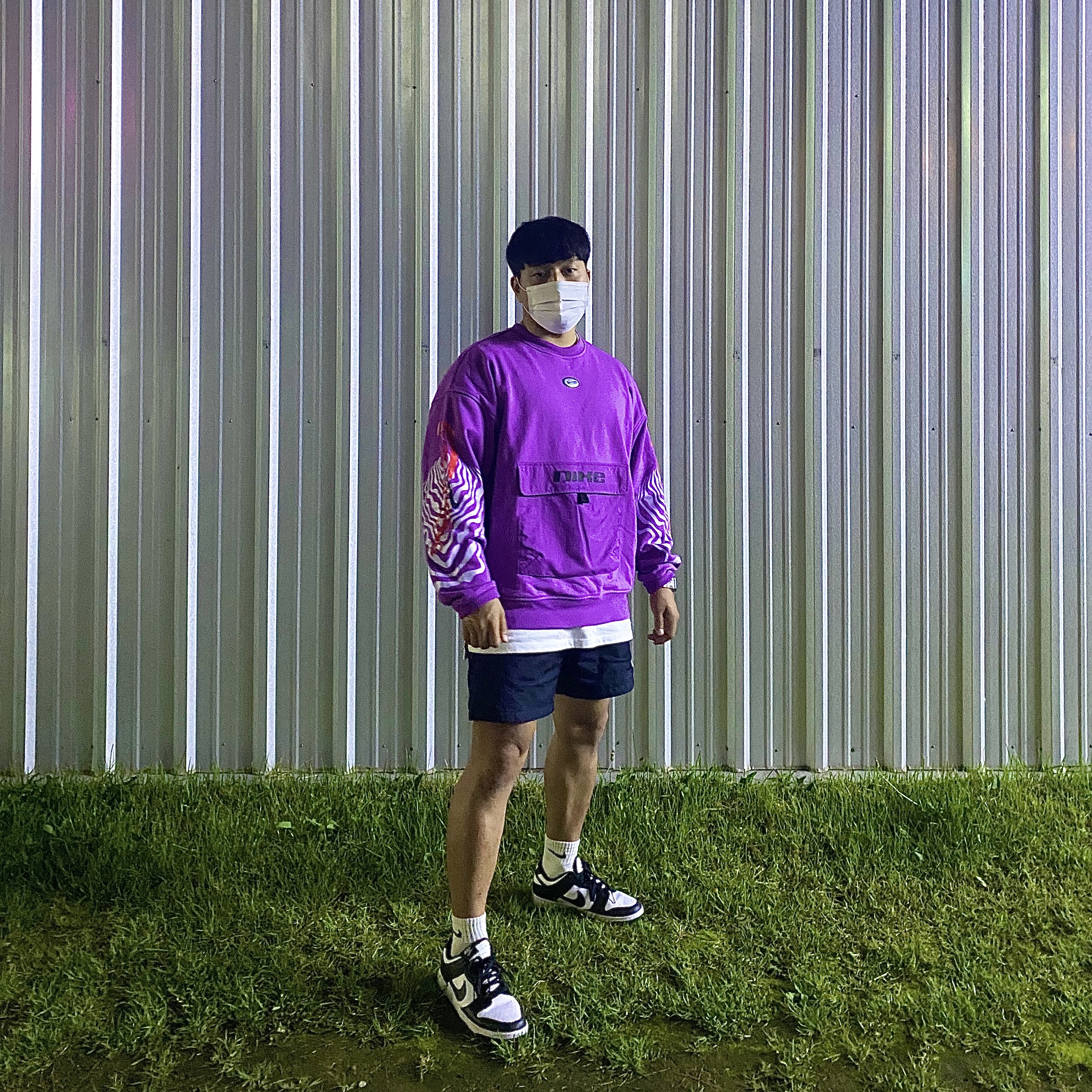 Nike Dunk Low Retro Black 착용 스타일