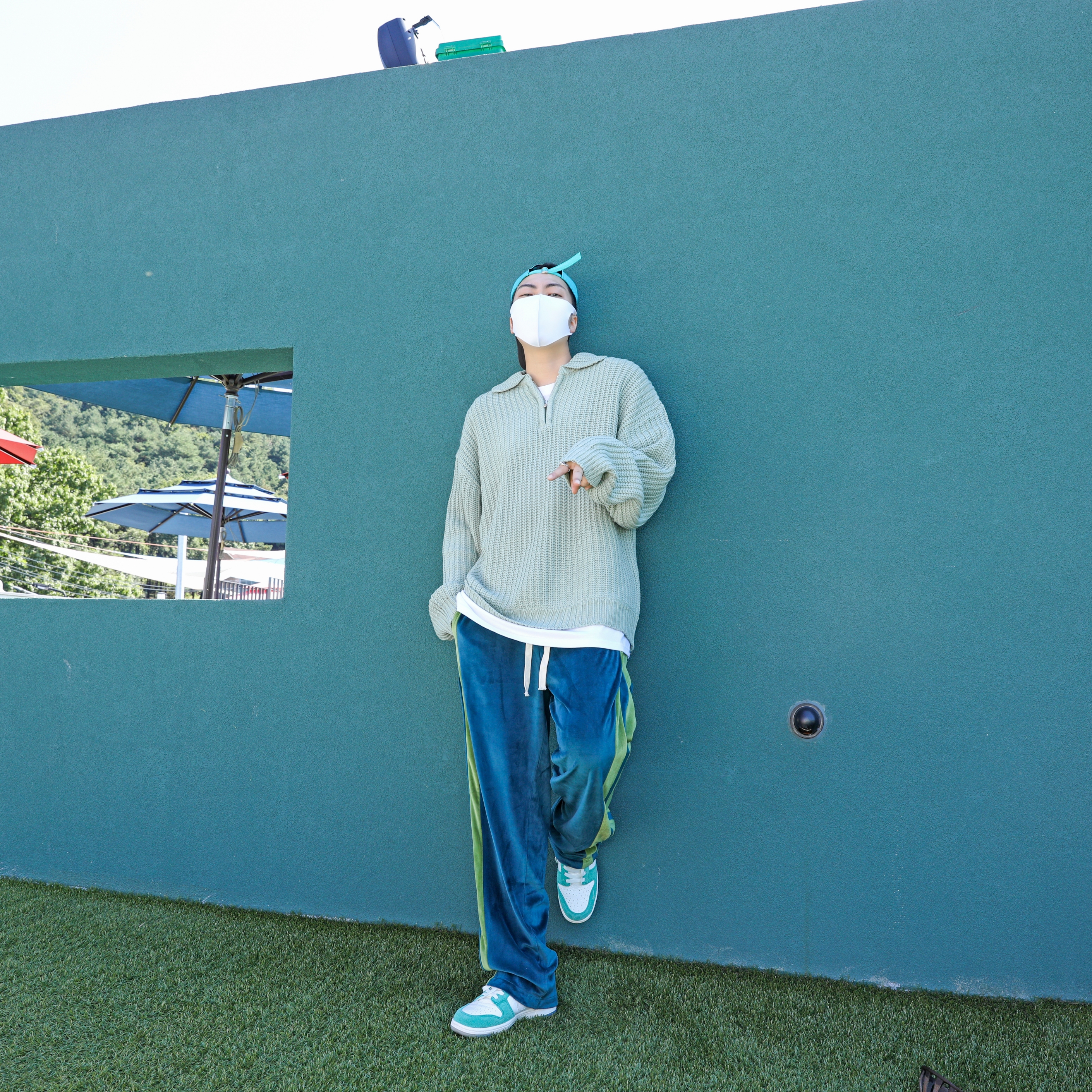 Nike x Kasina Dunk Low Road Sign - Kasina Exclusive 착용 스타일 - 3