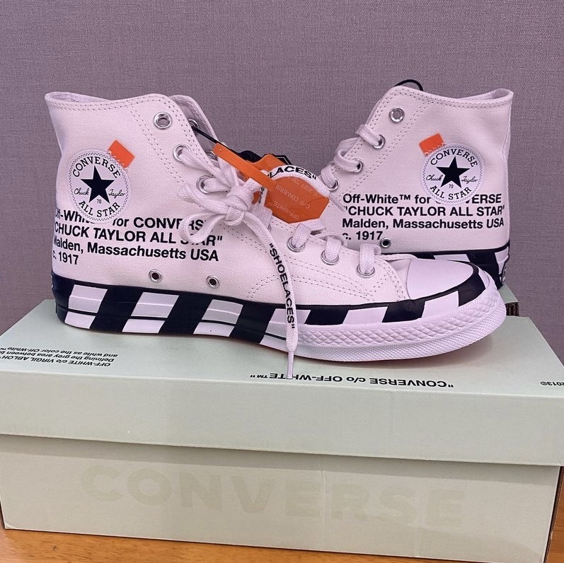 Converse x Off-White Chuck 70 High V2 2021 착용 스타일