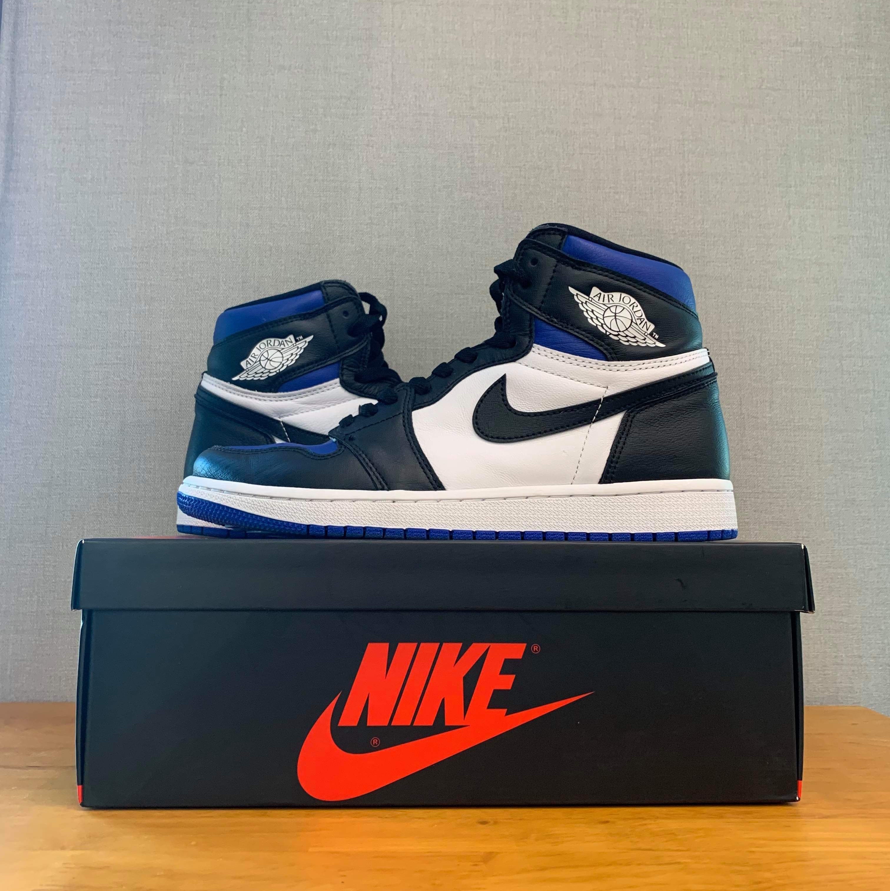 Jordan 1 Retro High OG Royal Toe 착용 스타일