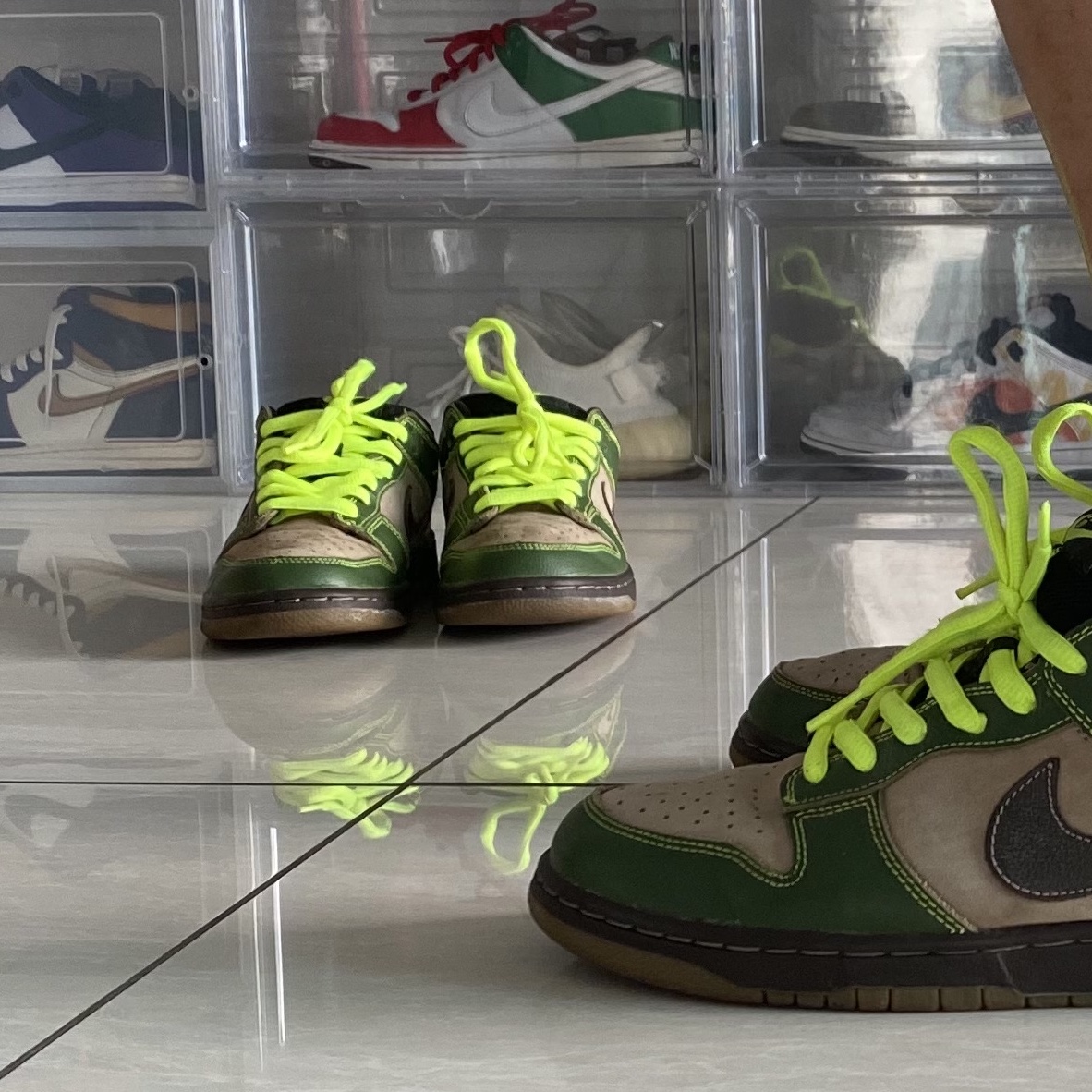Nike Dunk Low Pro SB Jedi 착용 스타일