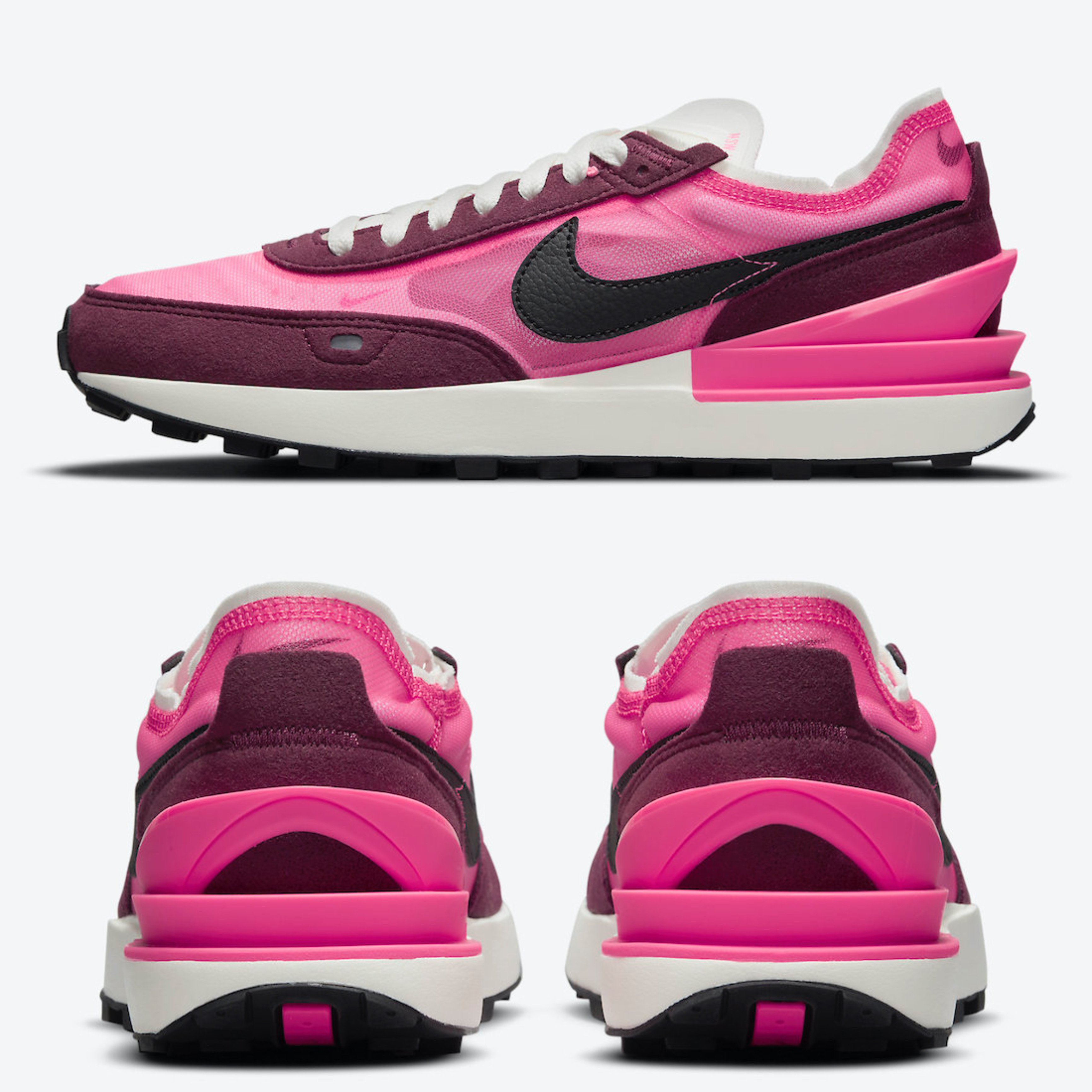 Nike Waffle One Active Fuchsia 착용 스타일 - 3