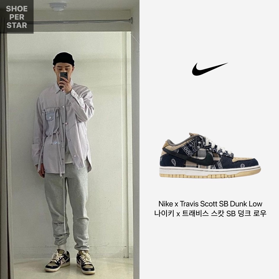 Jordan 1 High 85 Varsity Red, Nike x Stussy Air Zoom Spiridon Cage 2 Fossil 착용 스타일 - 5