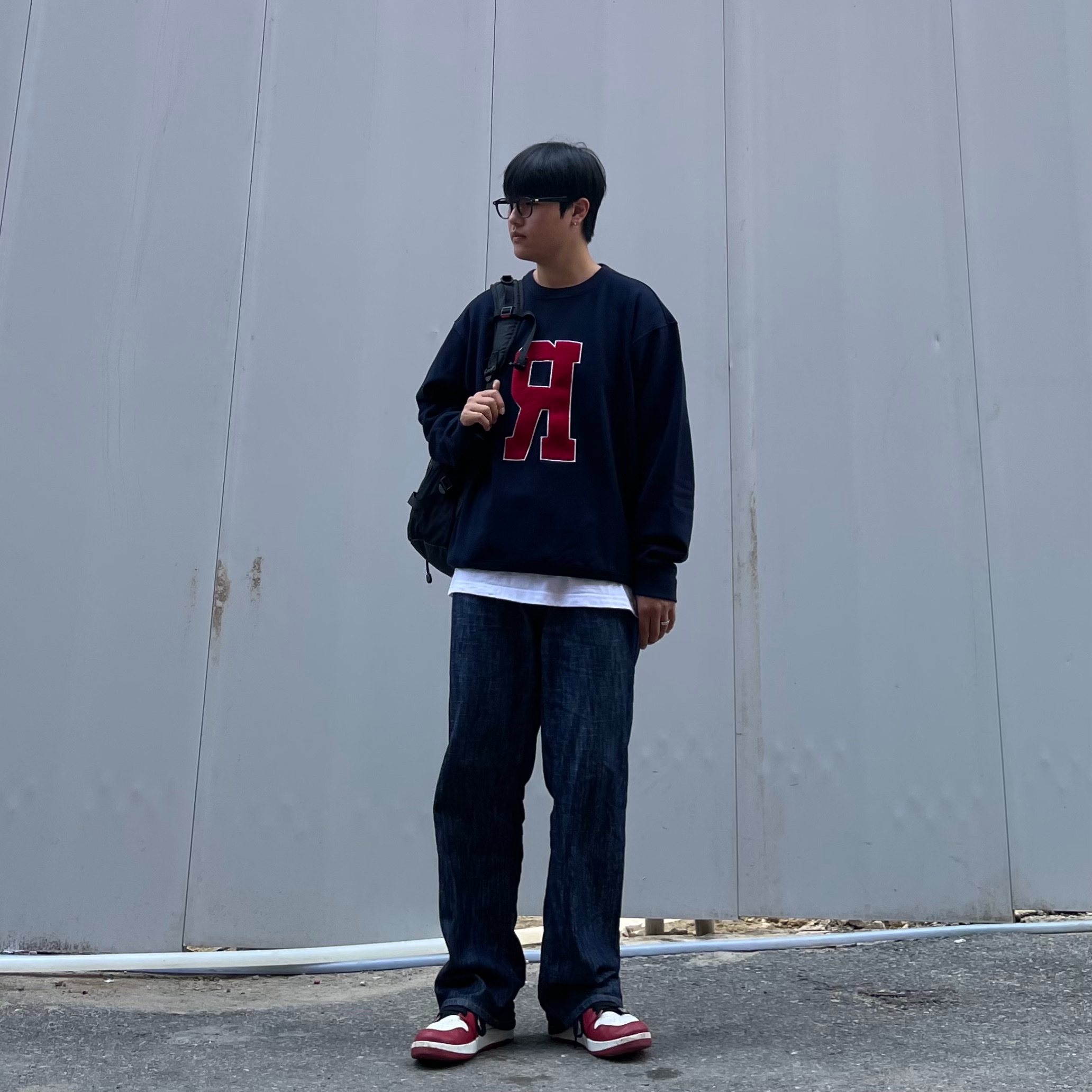 Jordan 1.5 Retro Chicago 2015, Supreme Backpack Black - 18FW 착용 스타일