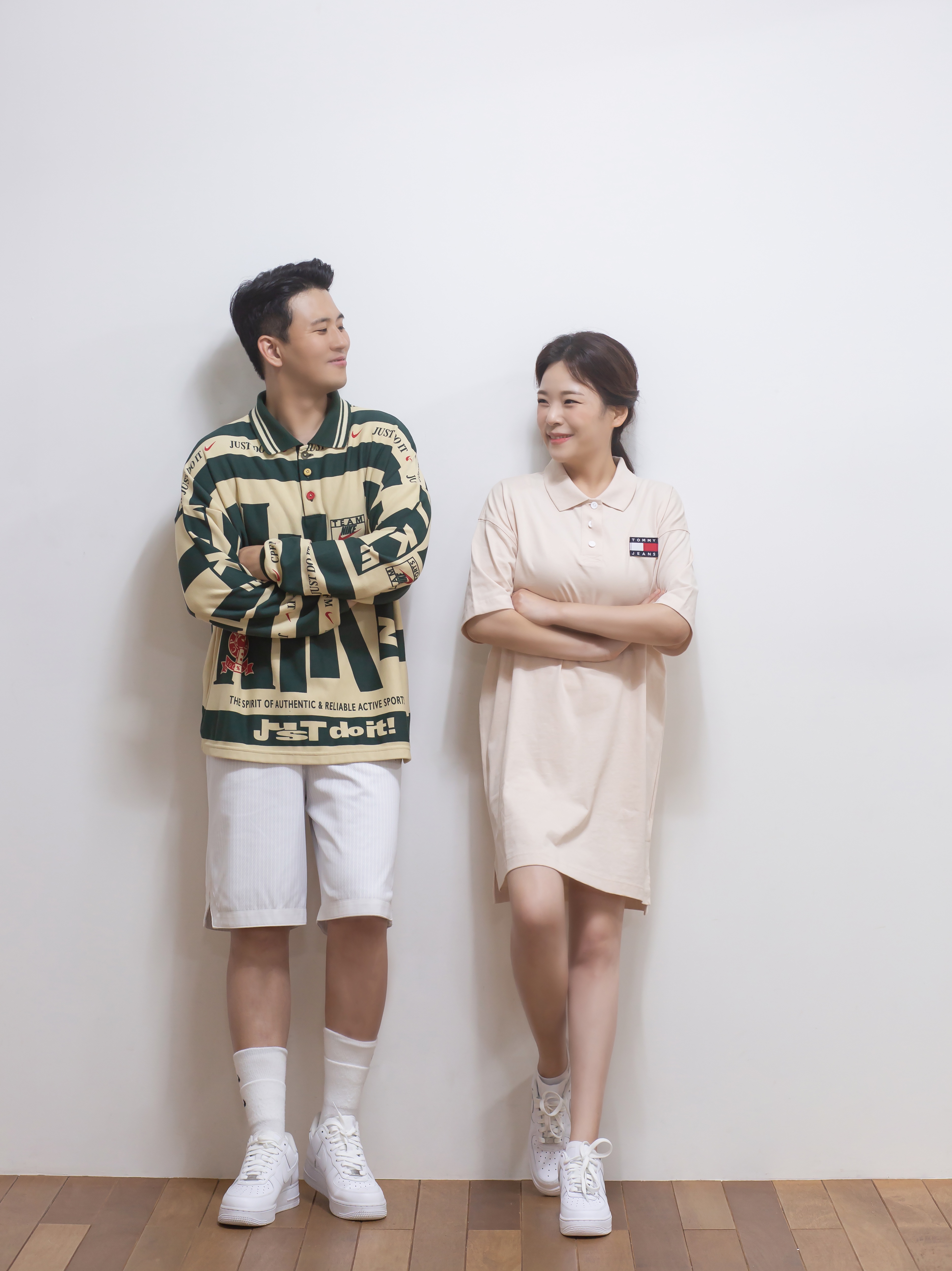 Nike x Supreme Air Force 1 Low White, (W) Nike Air Force 1 '07 Low White 착용 스타일