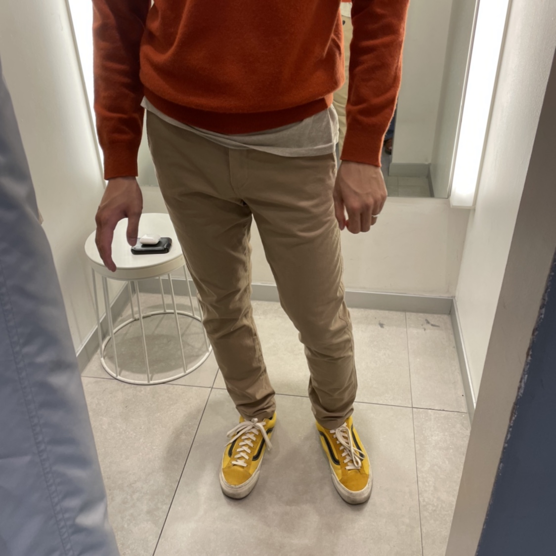 Vans Vault OG Style 36 LX Old Gold 착용 스타일