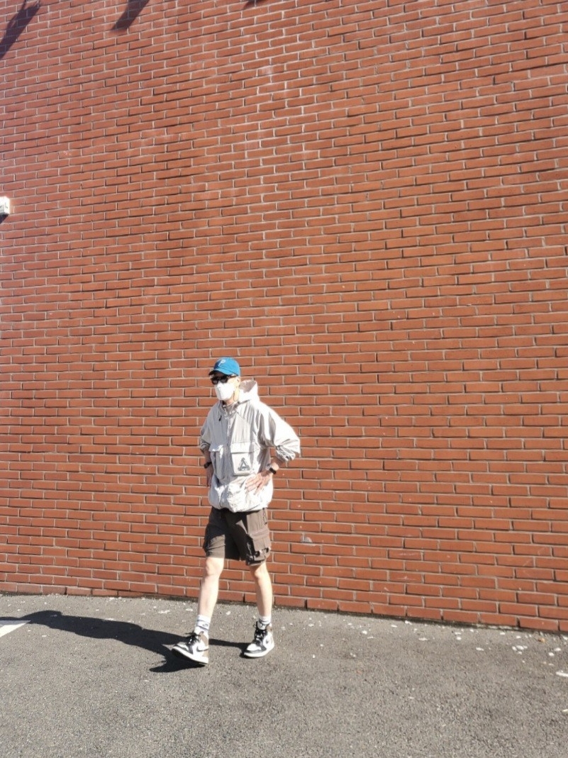 Palace Pal Is Ace Jacket Stone - 21SS, Palace 3D P 6-Panel Teal - 21SS 착용 스타일