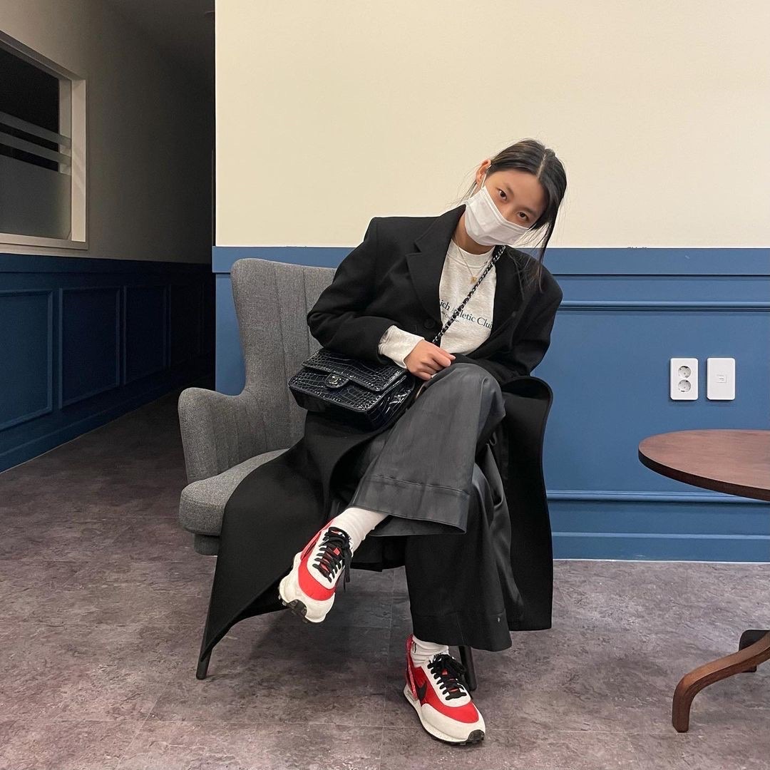 (W) Nike x Undercover Daybreak University Red, Nike x Travis Scott SB Dunk Low 착용 스타일 - 1