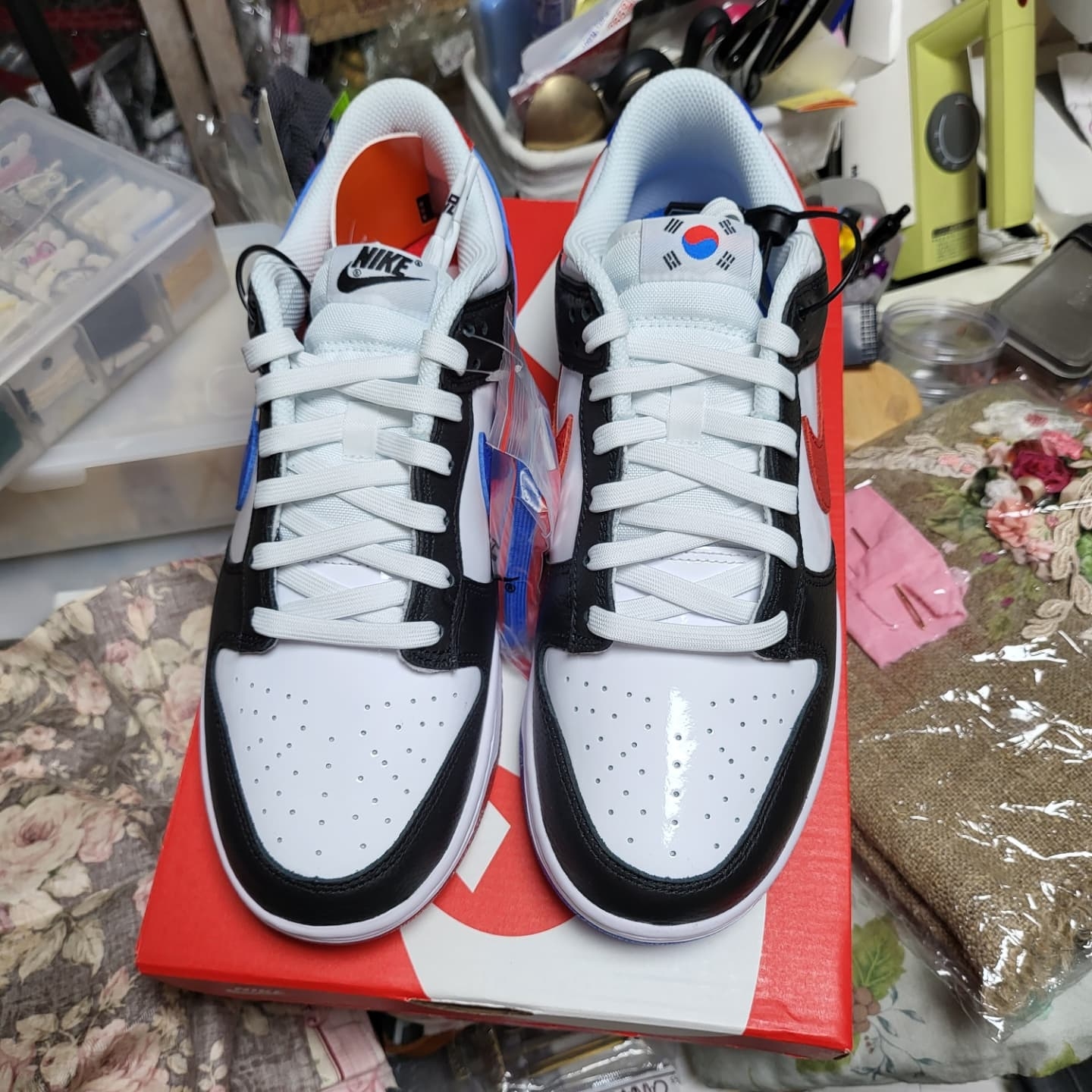 Nike Dunk Low SE Seoul 착용 스타일 - 1