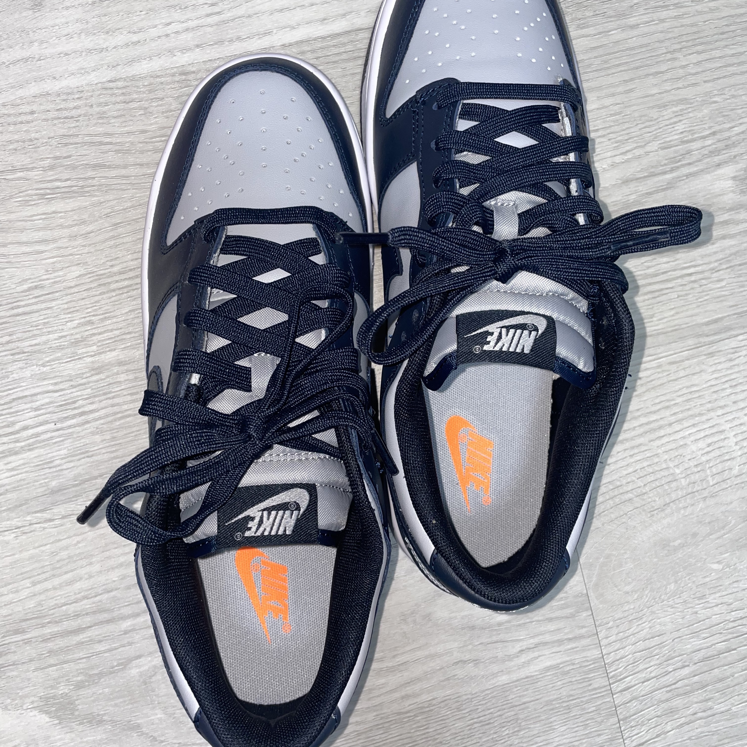 Nike Dunk Low Retro Championship Grey 착용 스타일 - 2