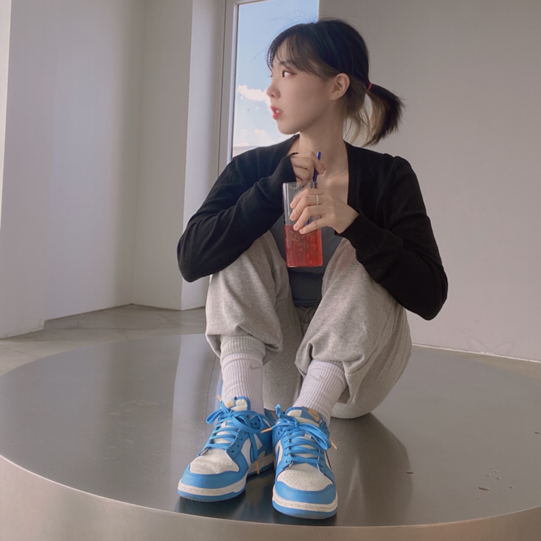 (W) Nike Dunk Low Coast 착용 스타일