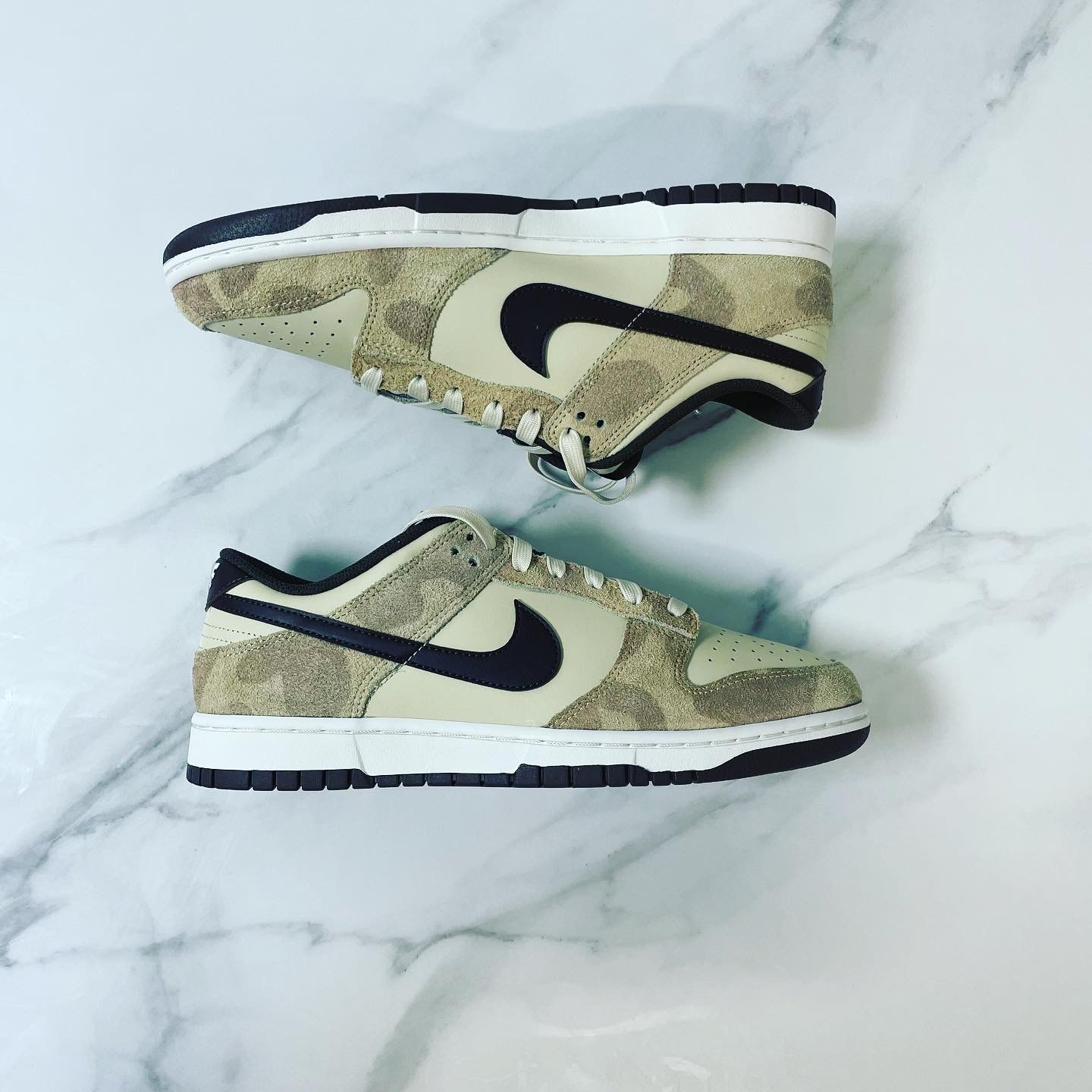 Nike Dunk Low Retro PRM Cheetah 착용 스타일 - 4