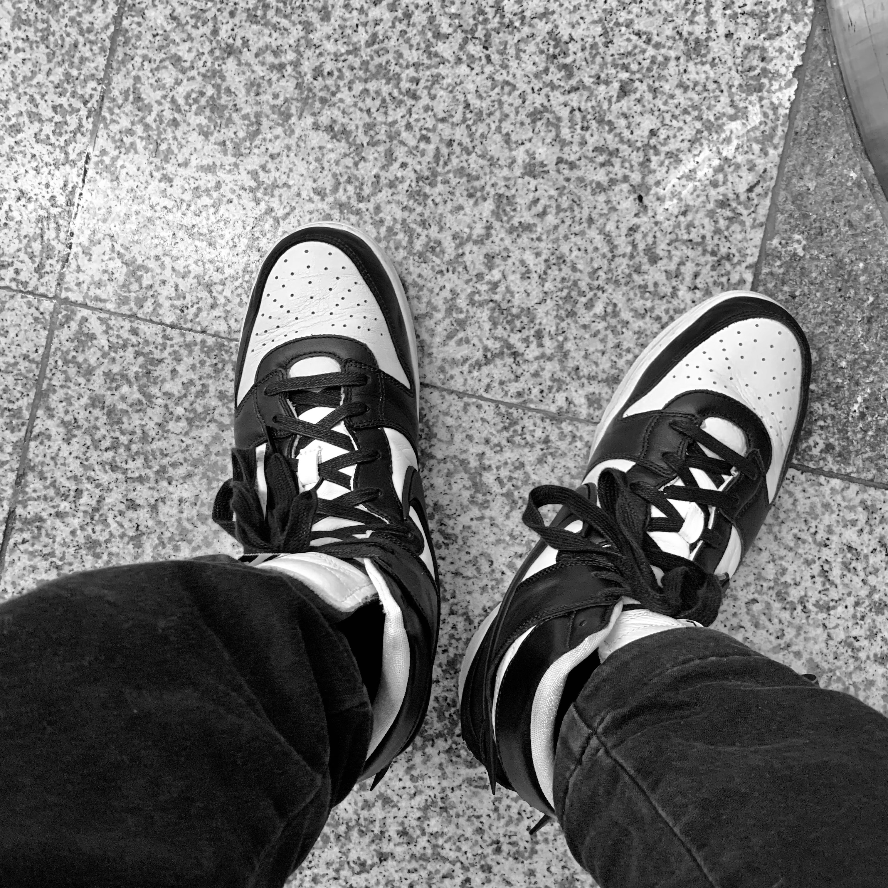 Nike x Ambush Dunk High Black 착용 스타일